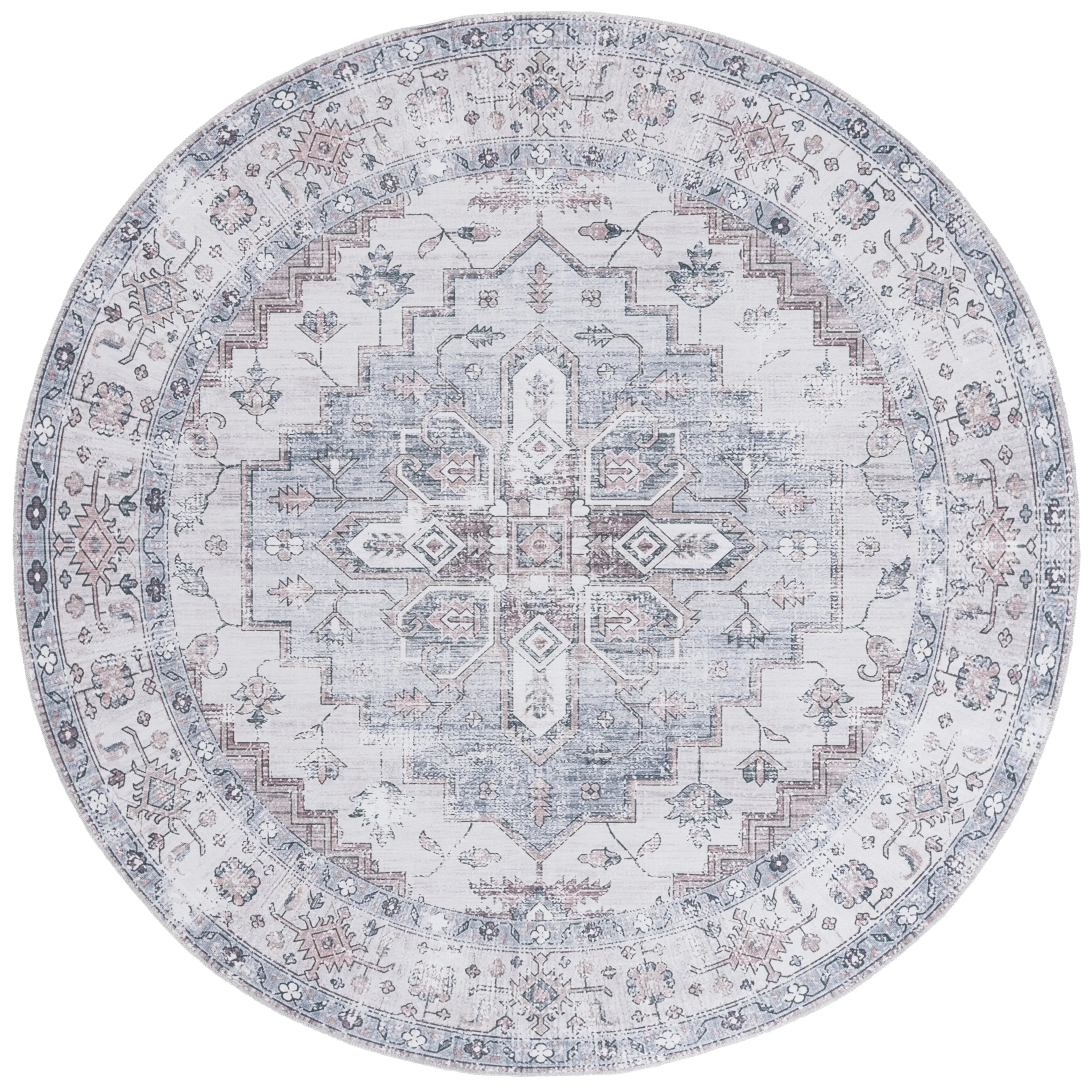 SAFAVIEH Arizona Grytsje Vintage Machine Washable Rug.