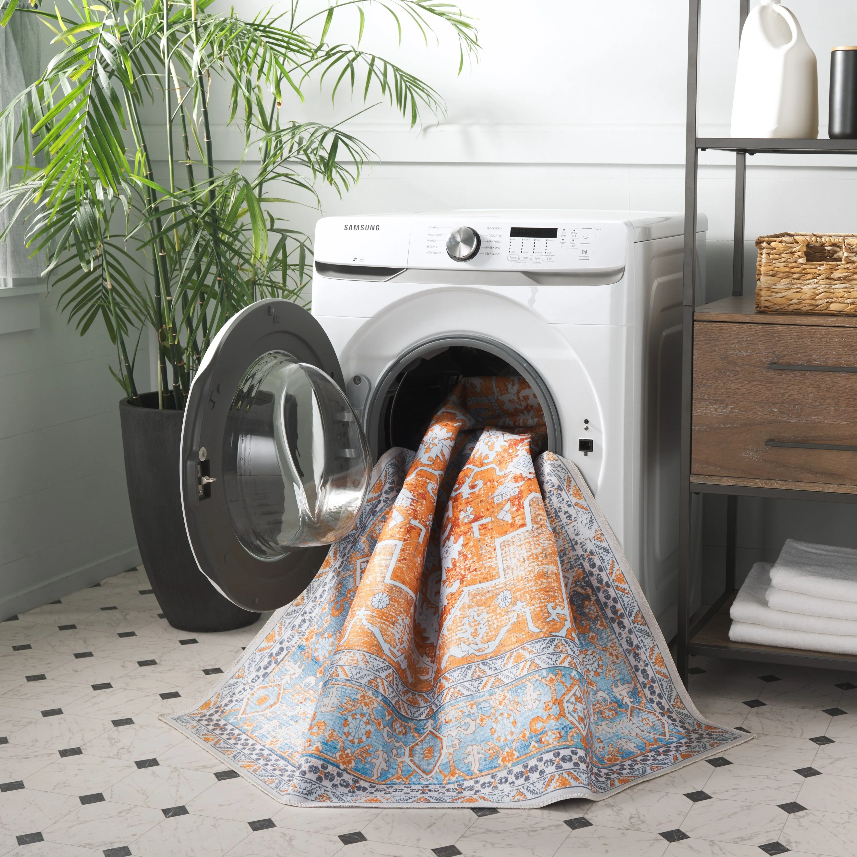 SAFAVIEH Arizona Heepke Vintage Machine Washable Rug