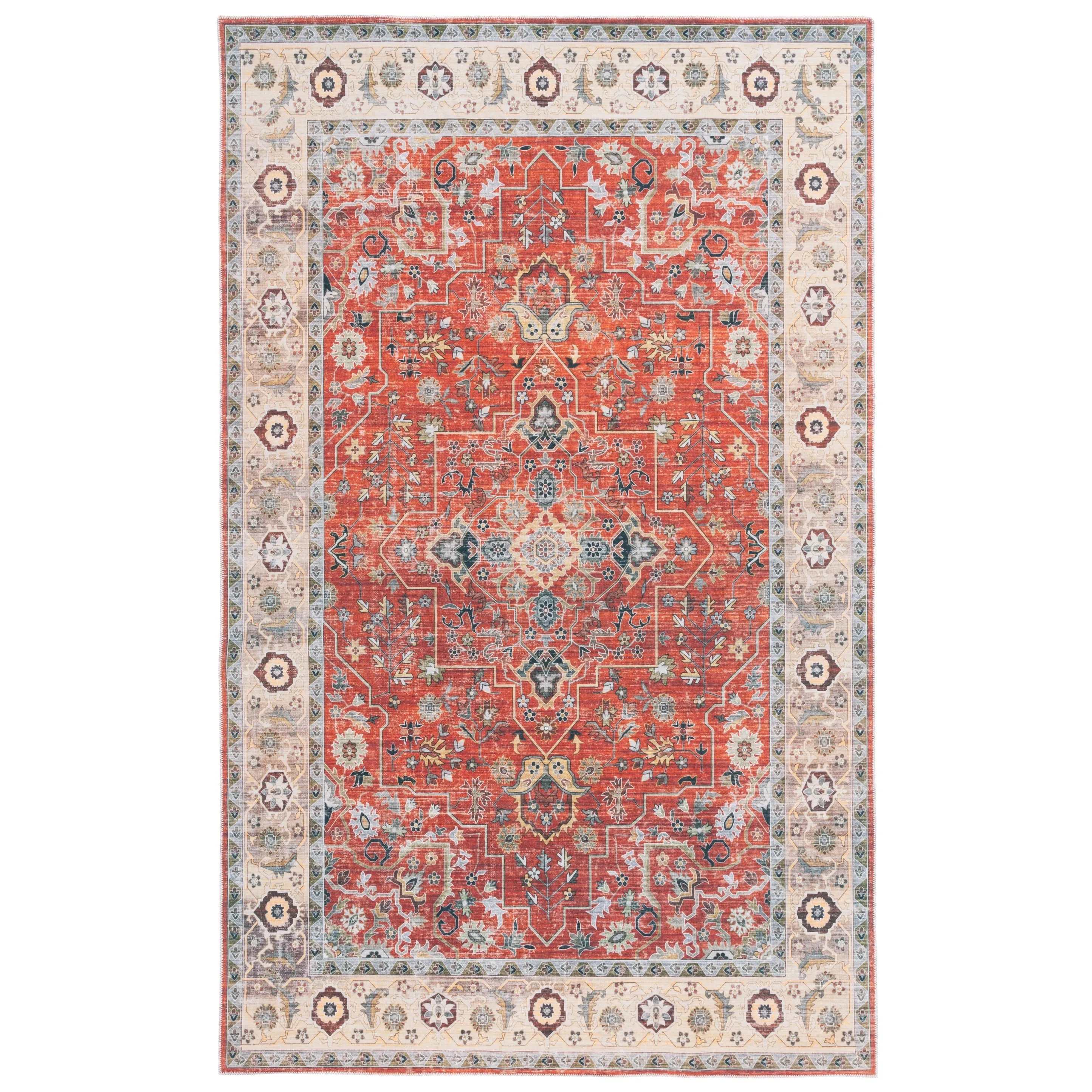 SAFAVIEH Arizona Ketrin Vintage Machine Washable Rug