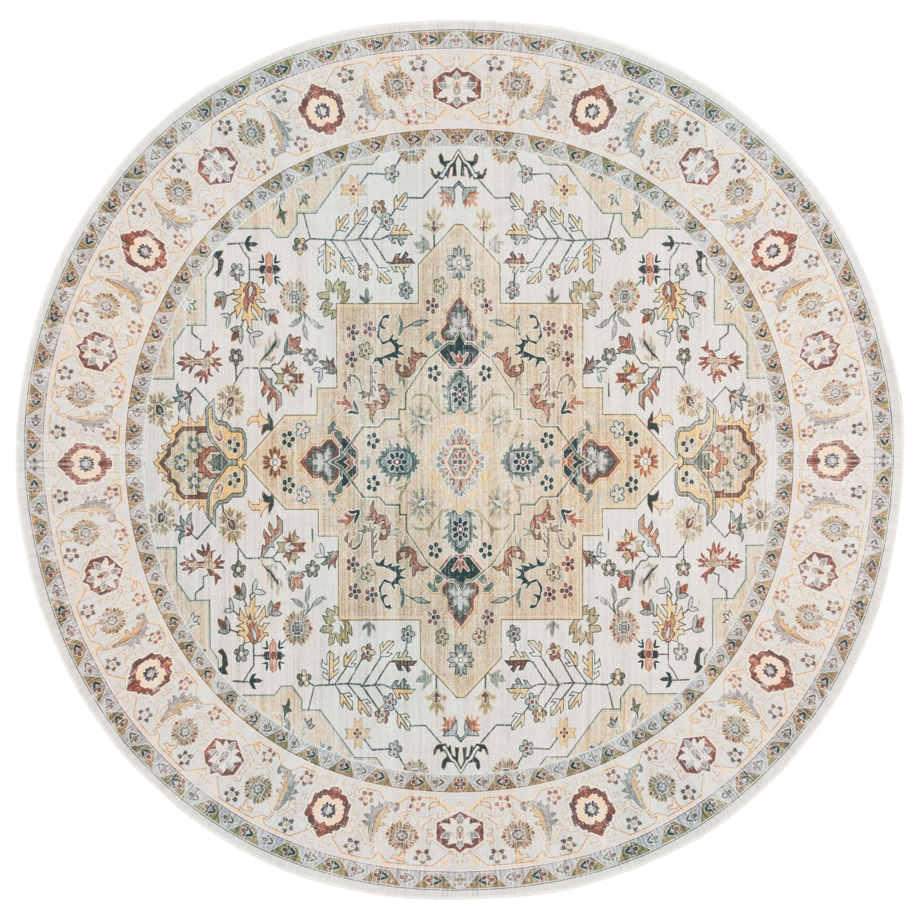 SAFAVIEH Arizona Ketrin Vintage Machine Washable Rug