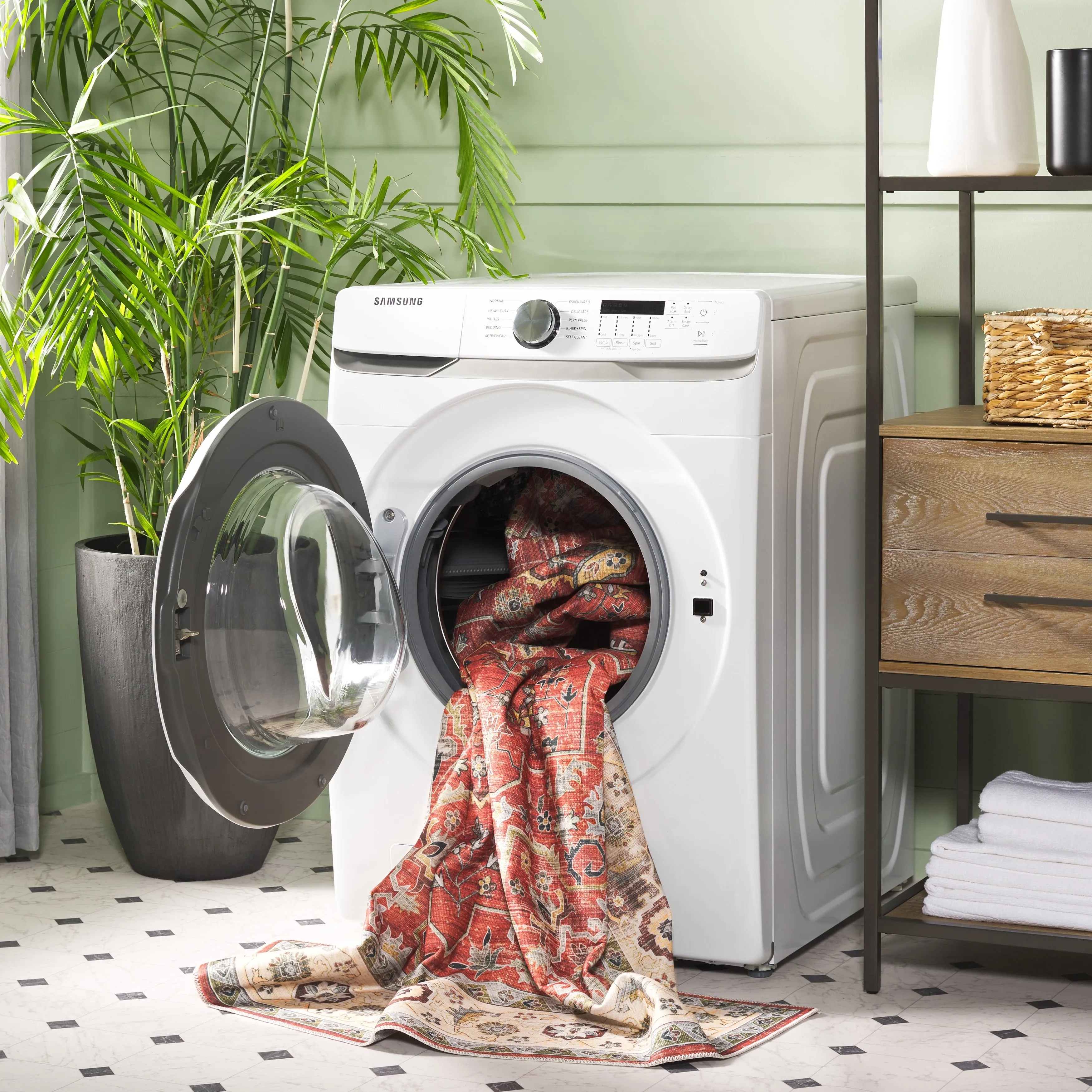 SAFAVIEH Arizona Ketrin Vintage Machine Washable Rug