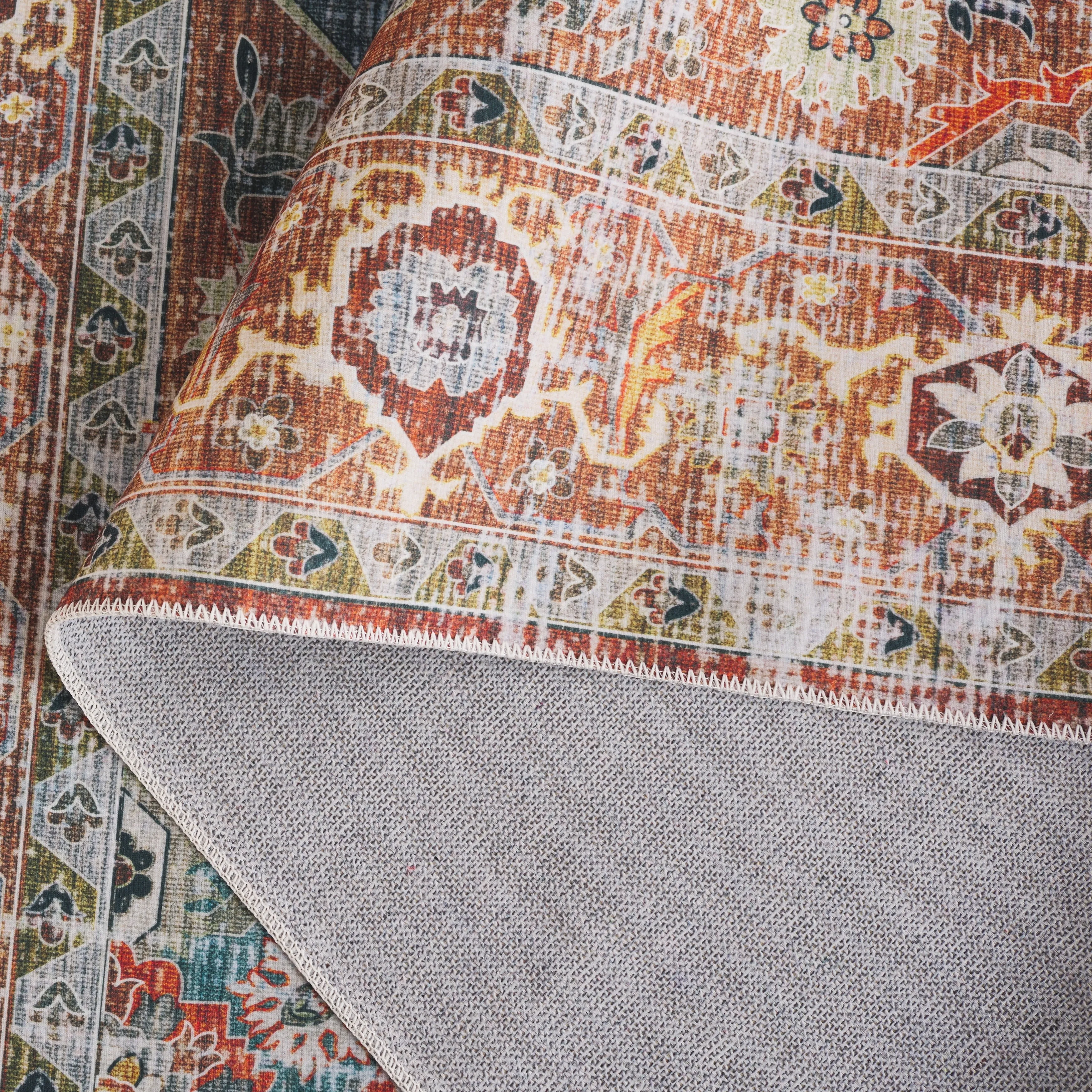 SAFAVIEH Arizona Ketrin Vintage Machine Washable Rug