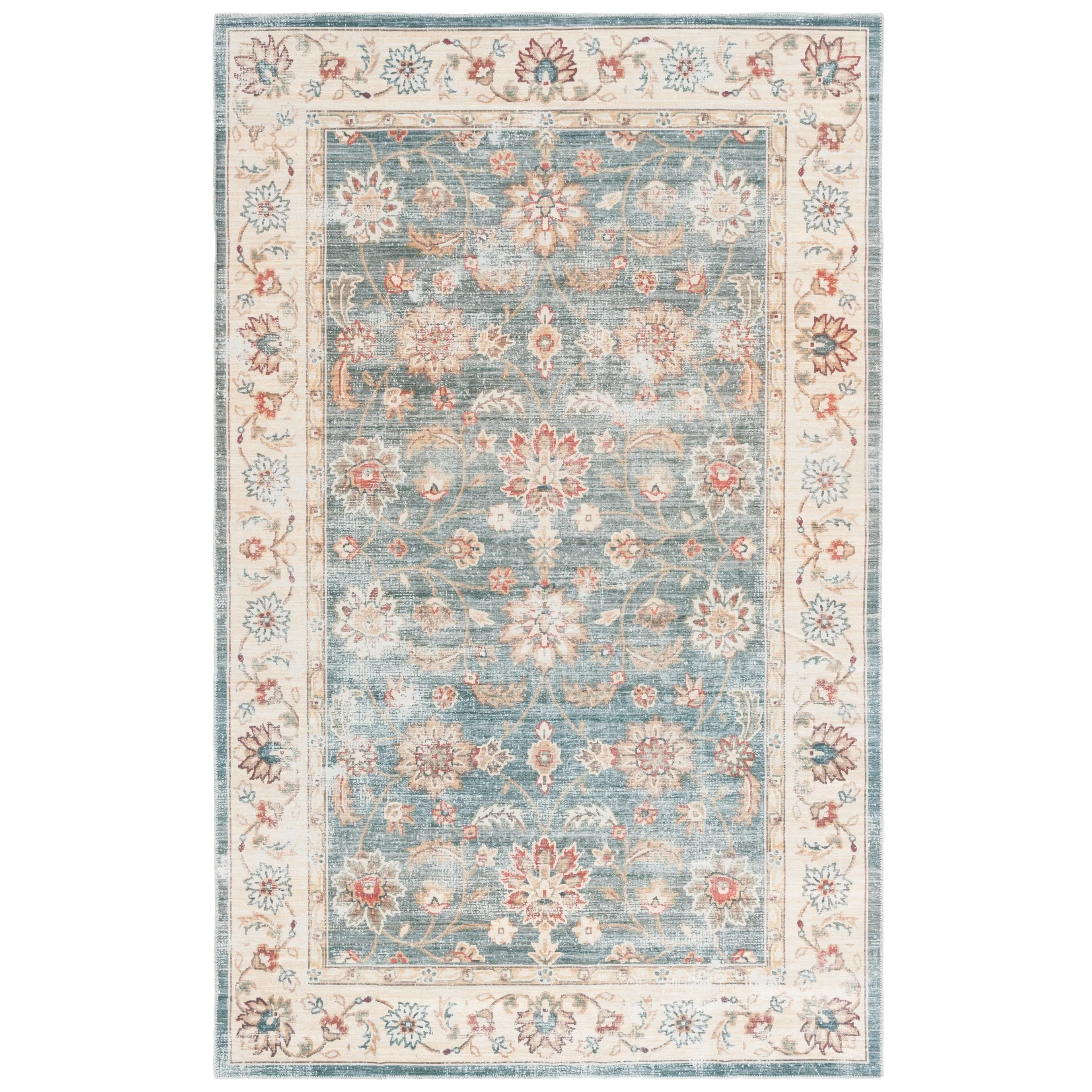 SAFAVIEH Arizona Urmi Machine Washable Slip Resistant Vintage Oriental