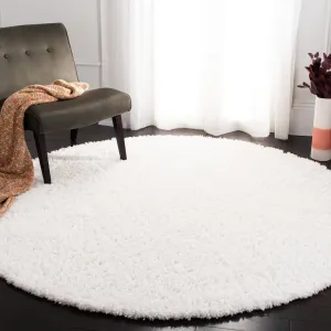SAFAVIEH. August Shag Virjinija Solid 1.5-inch Thick Rug