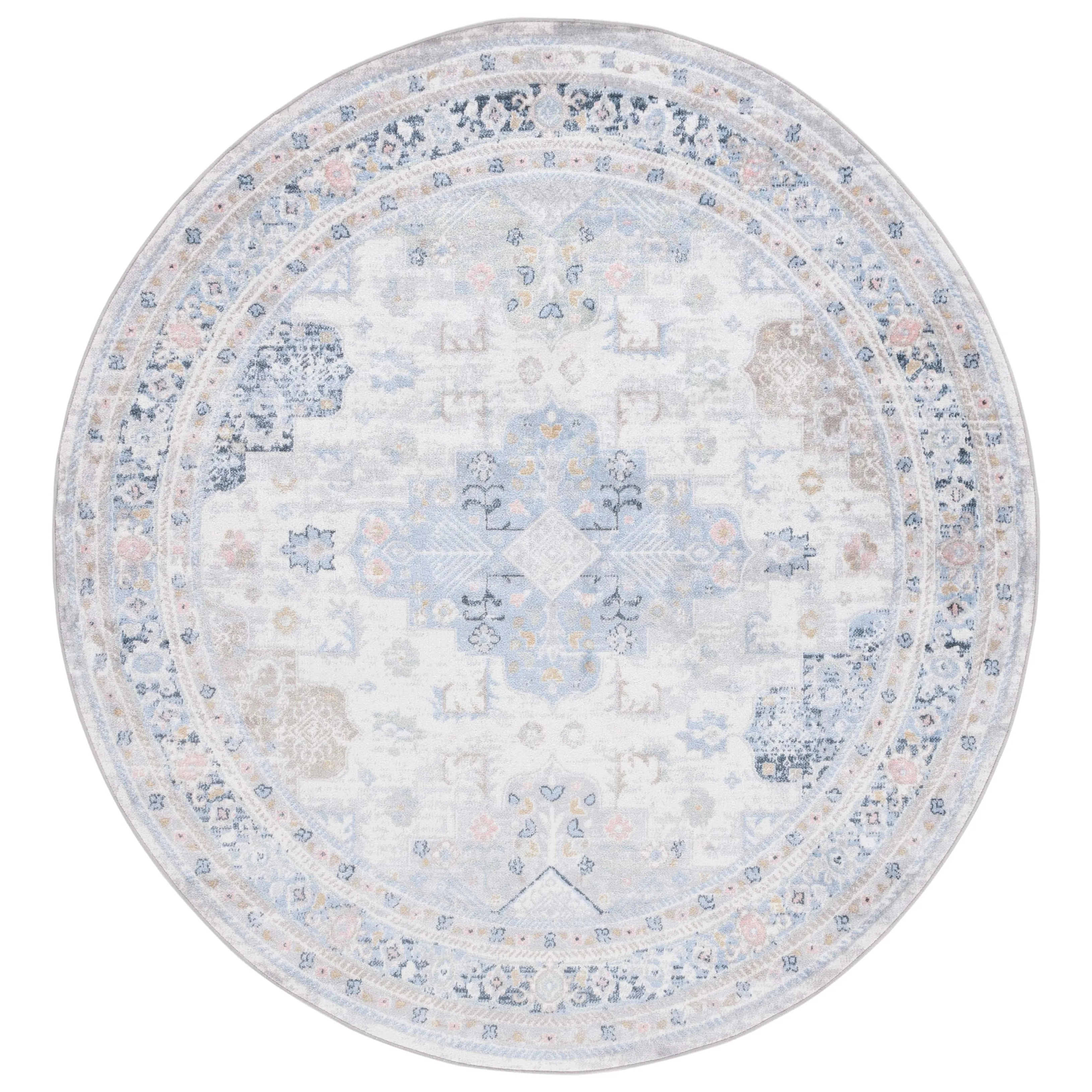 SAFAVIEH Bayside Machine Washable Selamet Oriental Rug