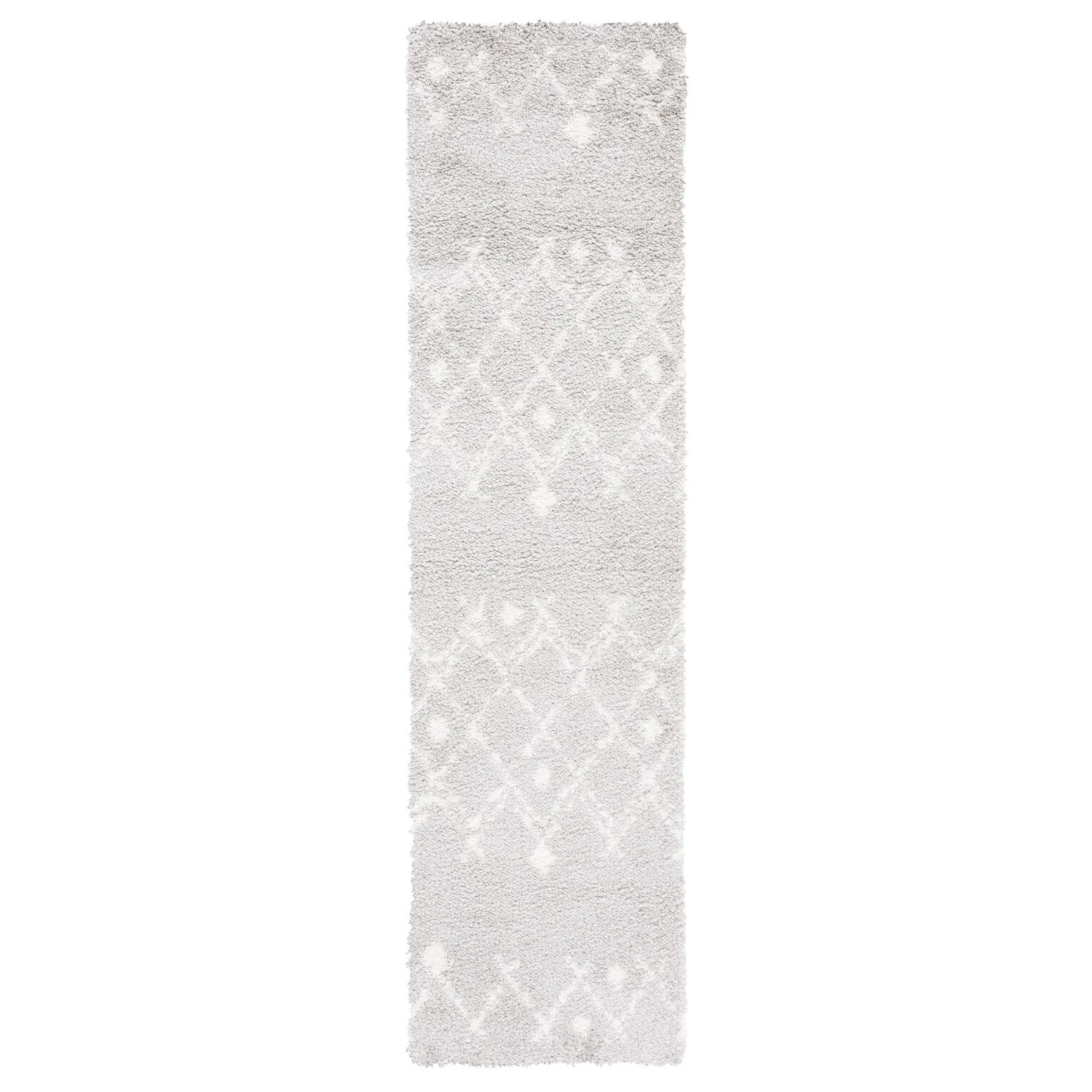 SAFAVIEH Berber Shag Jakolien Light Grey/Cream Rug