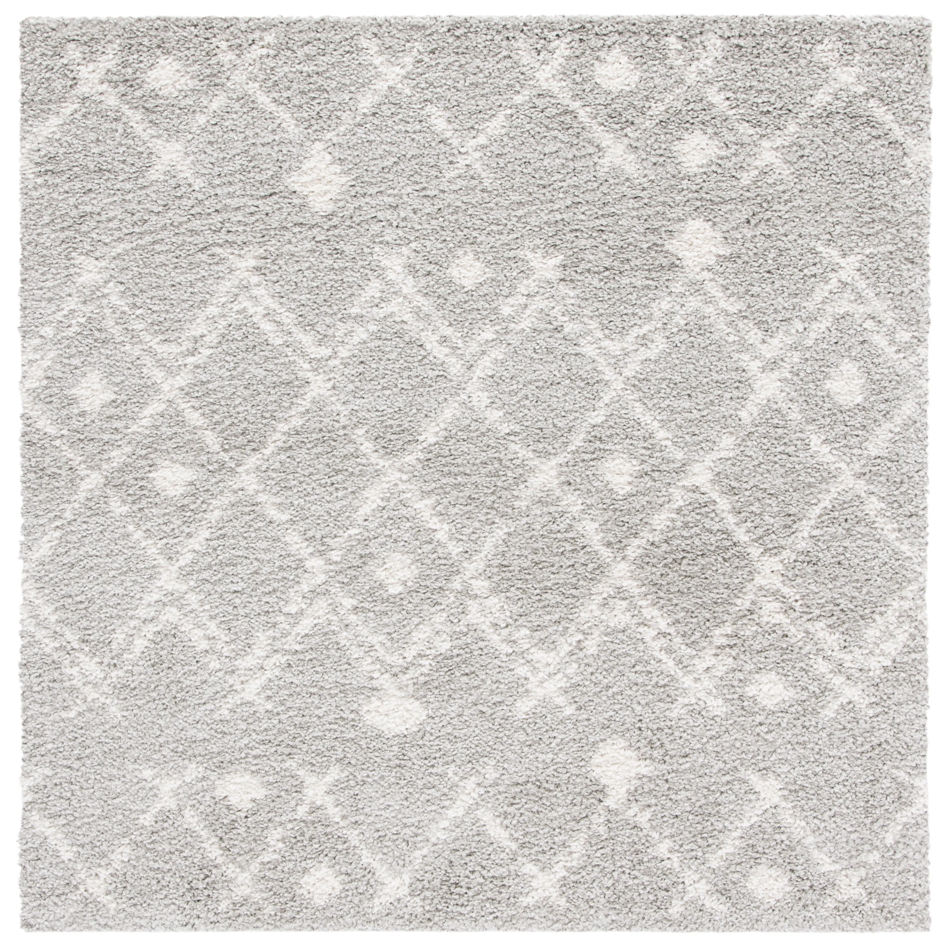 SAFAVIEH Berber Shag Jakolien Light Grey/Cream Rug