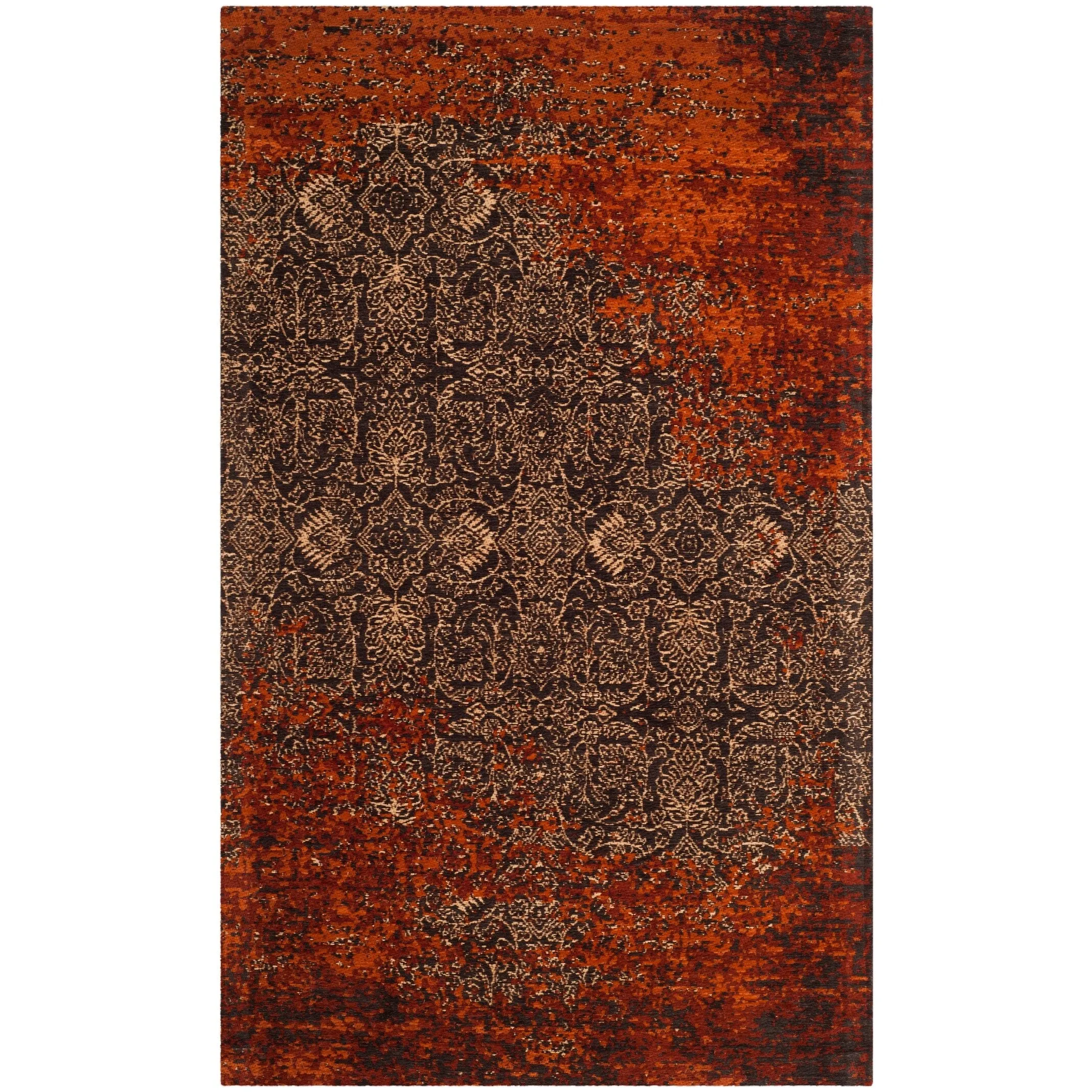 SAFAVIEH Classic Vintage Boho Justi Distressed Oriental Cotton Rug