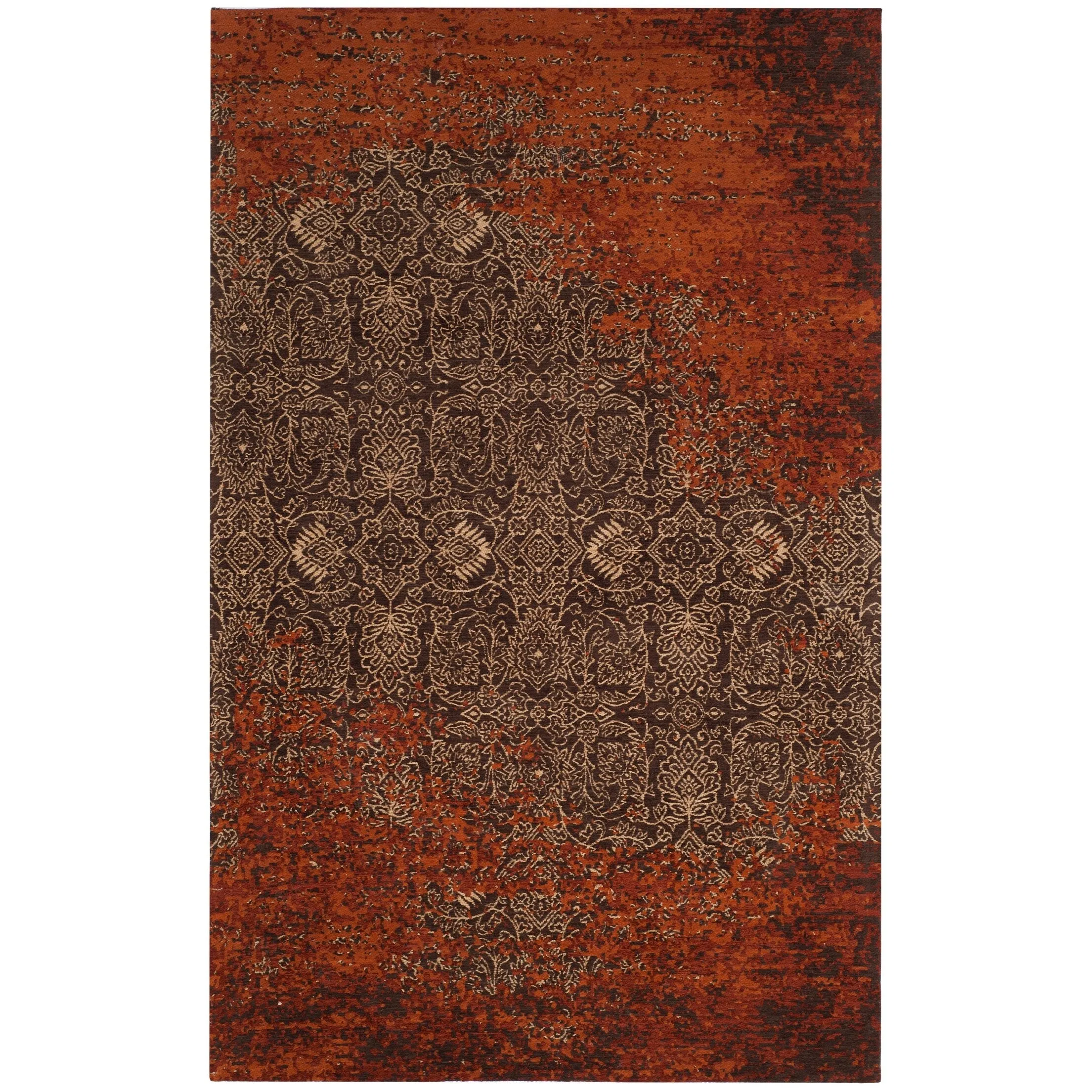 SAFAVIEH Classic Vintage Boho Justi Distressed Oriental Cotton Rug
