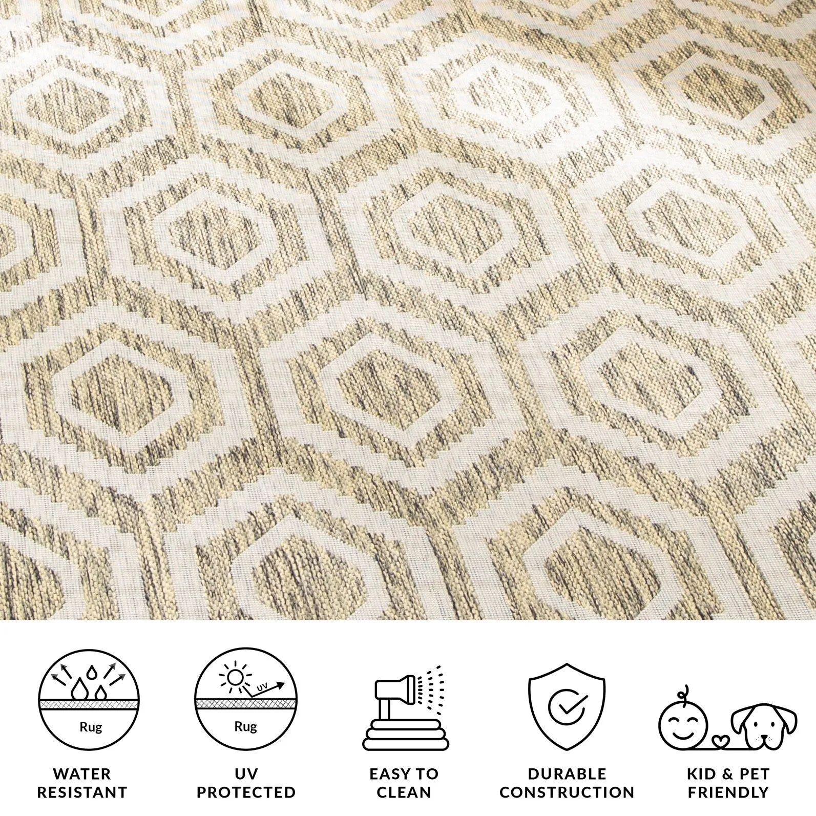 SAFAVIEH. Courtyard Bebhinn Indoor/ Outdoor Patio Backyard Rug