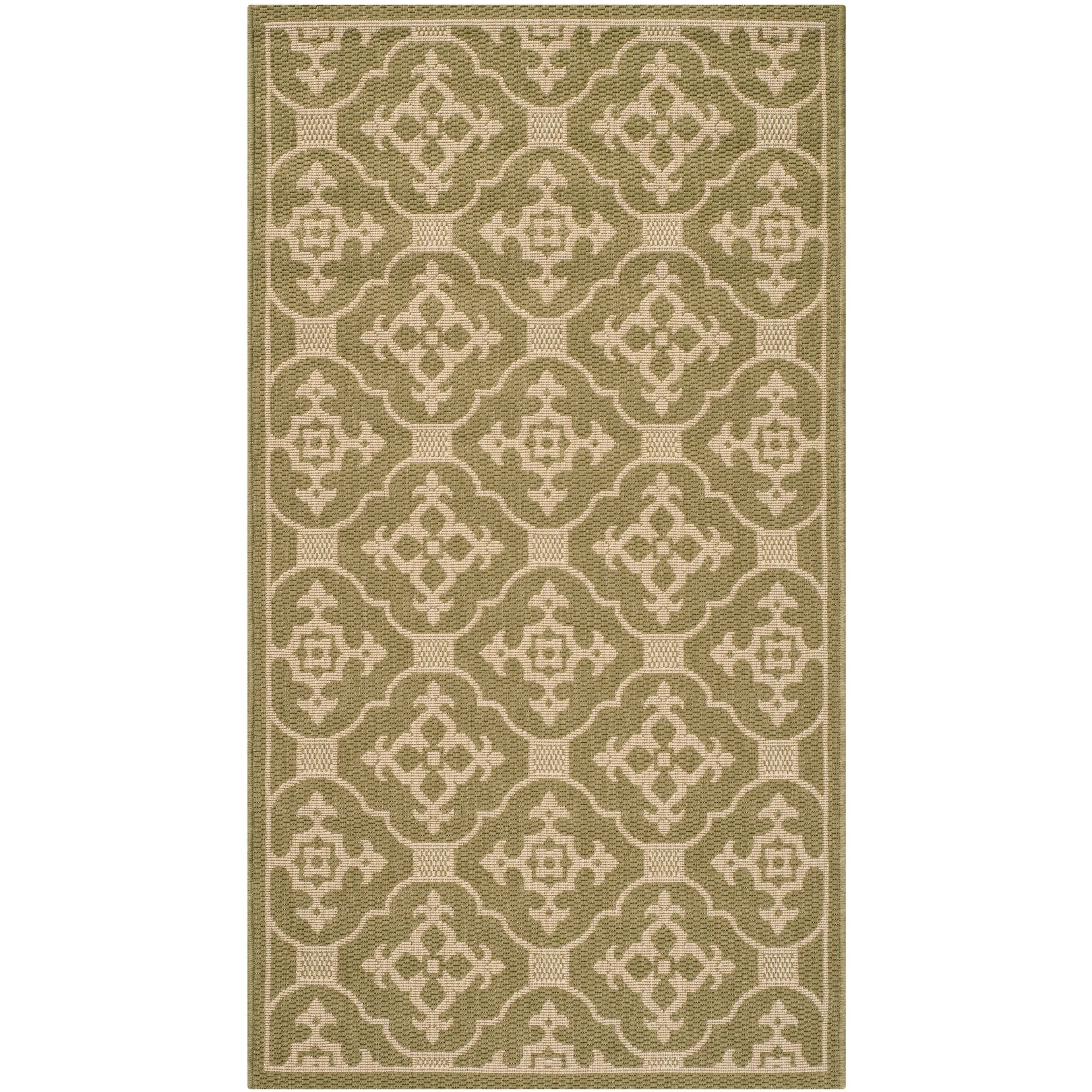 SAFAVIEH Courtyard Birgul Indoor/ Outdoor Waterproof Patio Backyard Rug