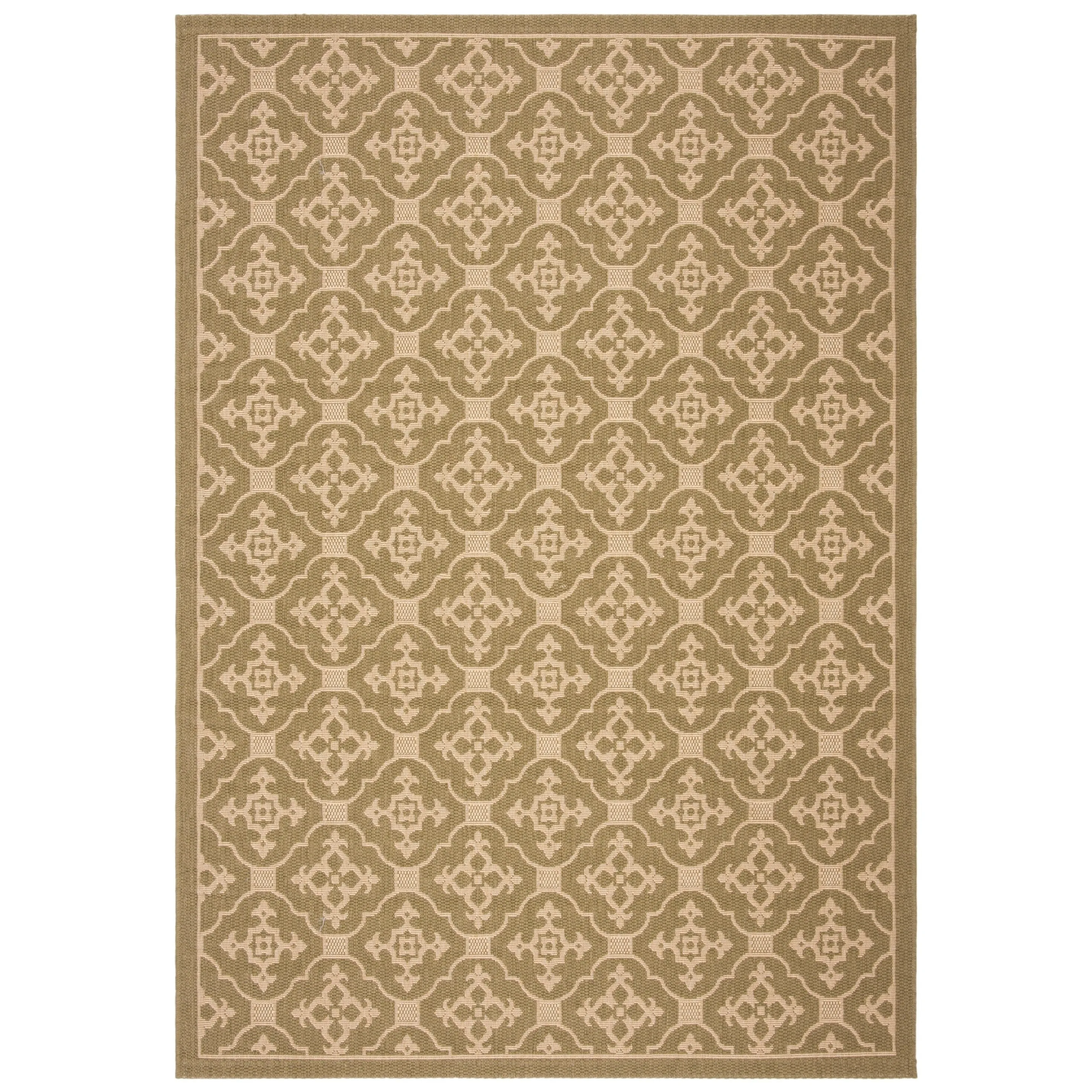 SAFAVIEH Courtyard Birgul Indoor/ Outdoor Waterproof Patio Backyard Rug