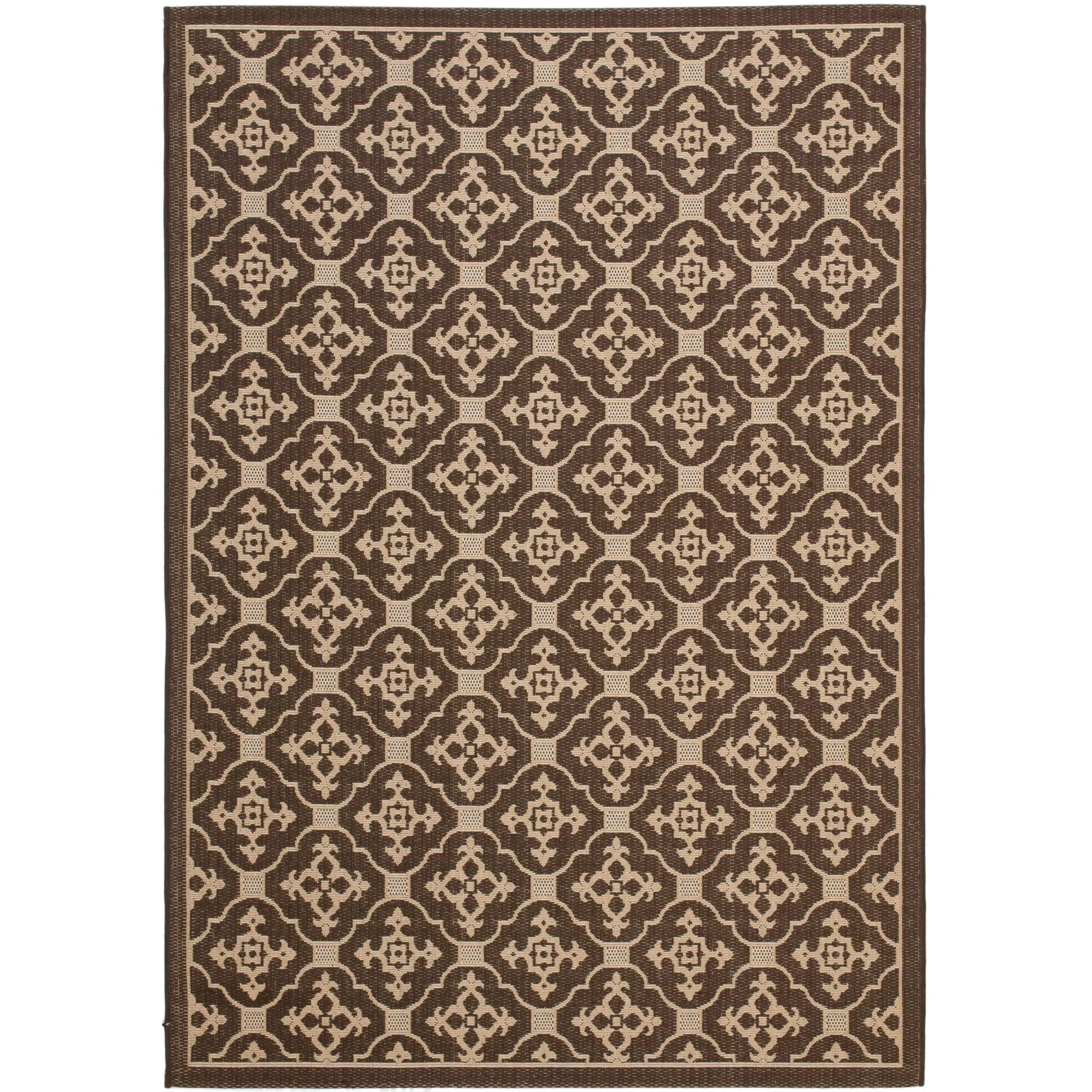 SAFAVIEH Courtyard Birgul Indoor/ Outdoor Waterproof Patio Backyard Rug