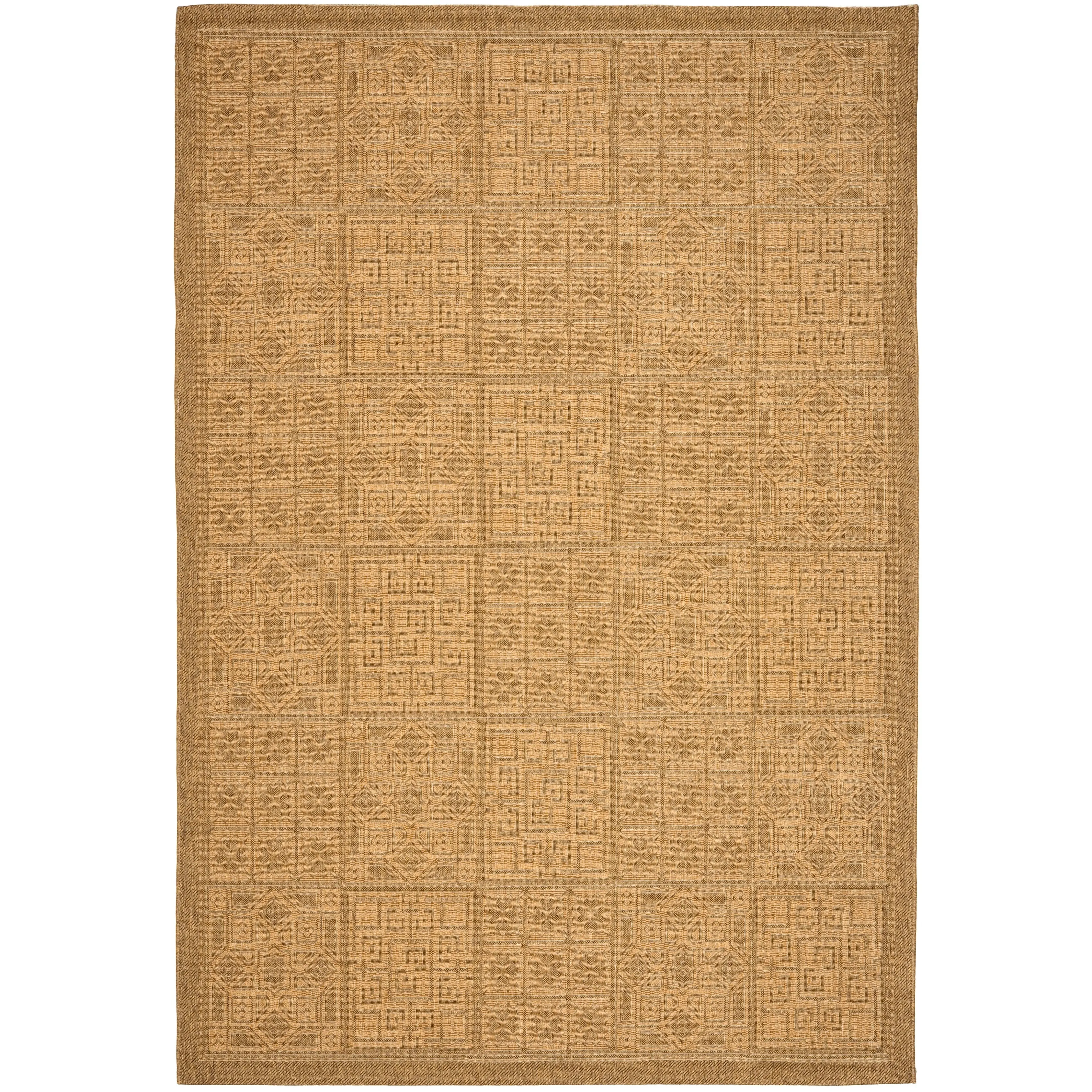 SAFAVIEH Courtyard Syeda Indoor/ Outdoor Waterproof Patio Backyard Rug