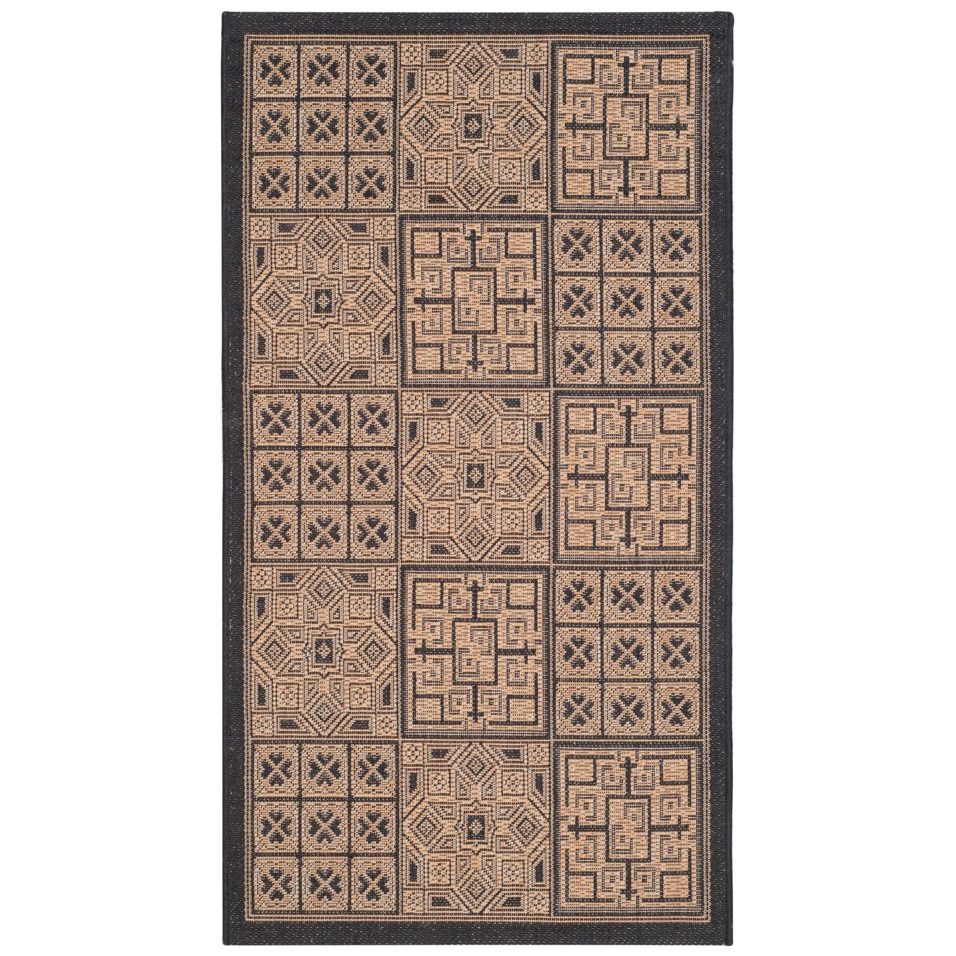 SAFAVIEH Courtyard Syeda Indoor/ Outdoor Waterproof Patio Backyard Rug