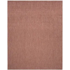 SAFAVIEH Courtyard Tinka Casual Rug - Red/Beige - 8' x 10'