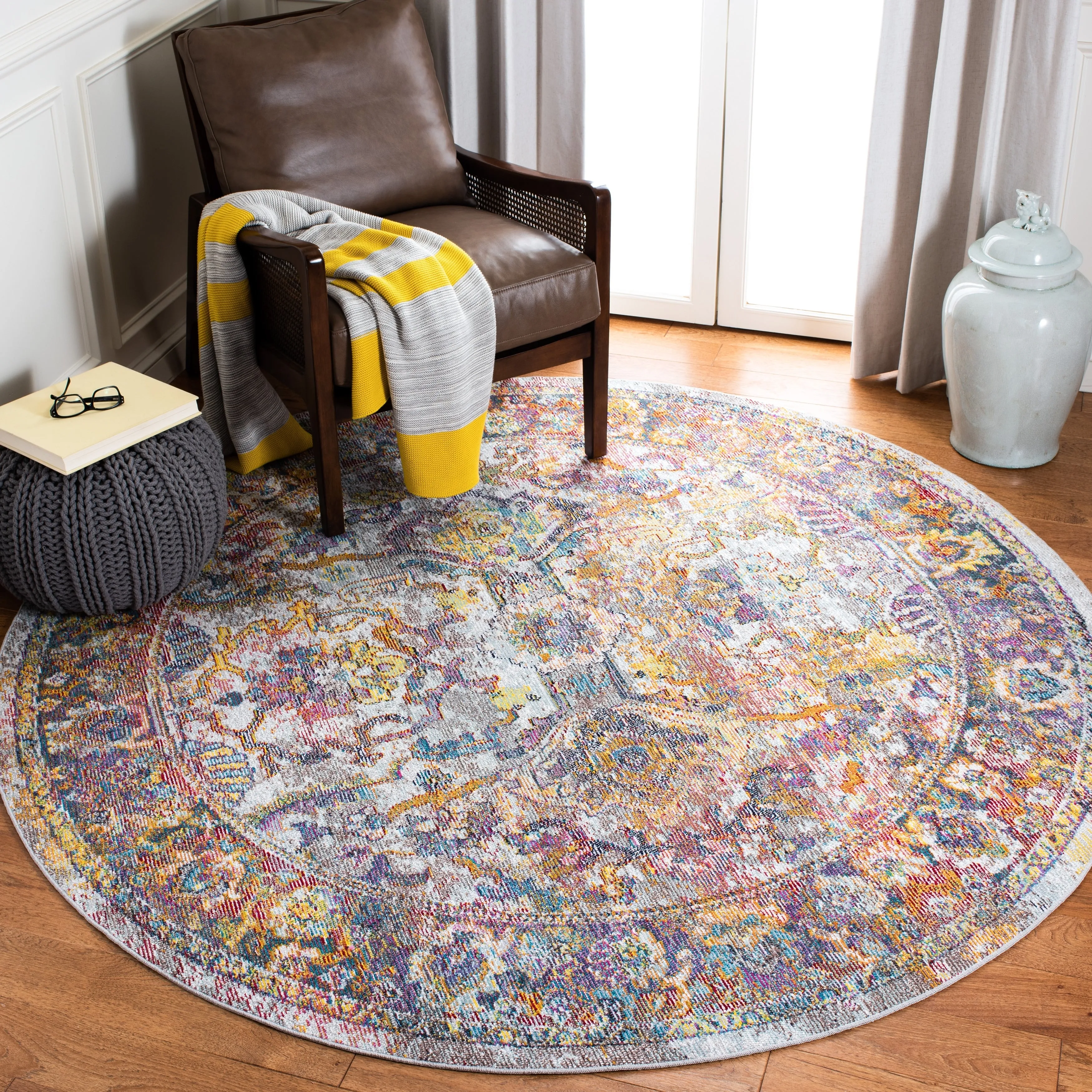 SAFAVIEH Crystal Meentke Vintage Boho Oriental Rug