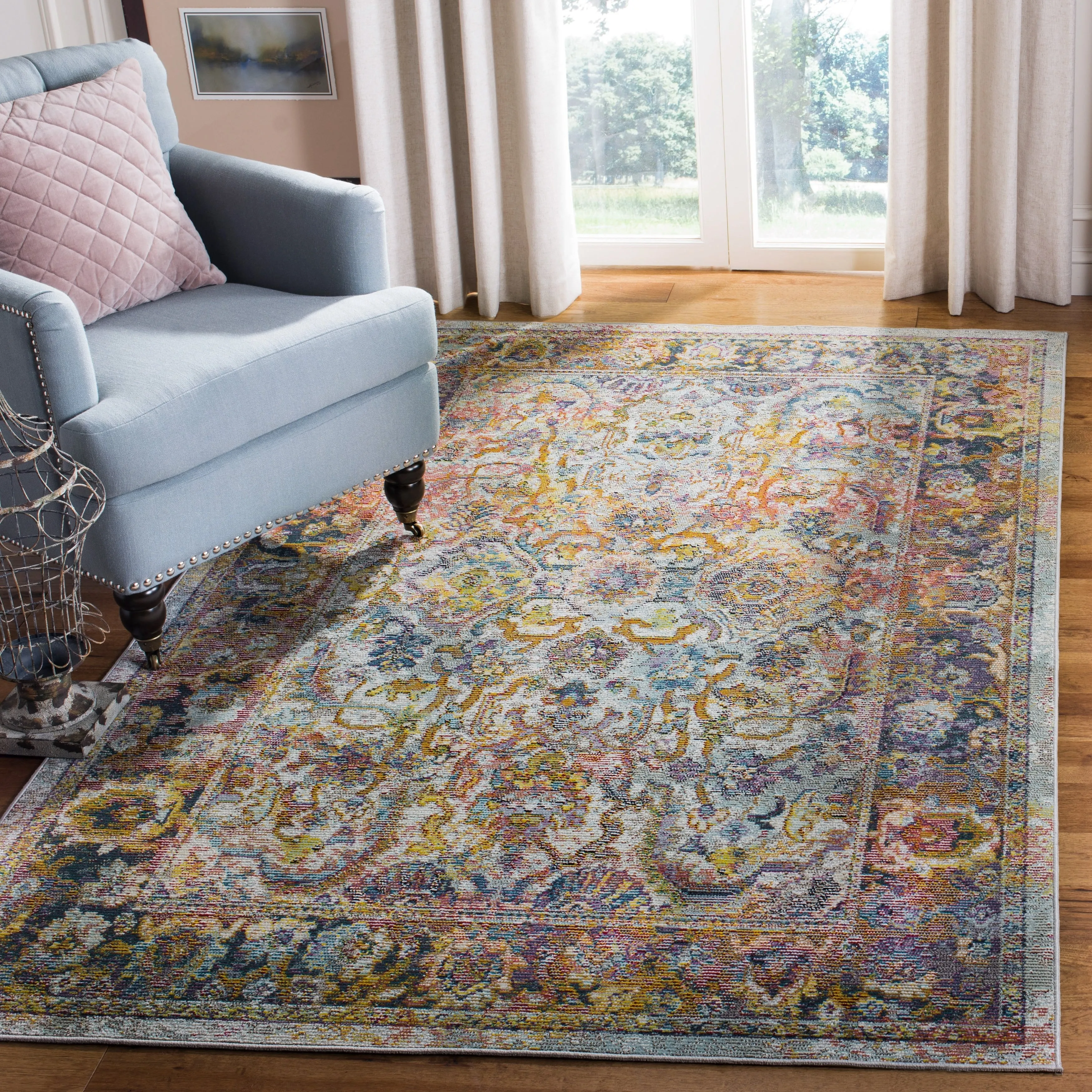 SAFAVIEH Crystal Meentke Vintage Boho Oriental Rug