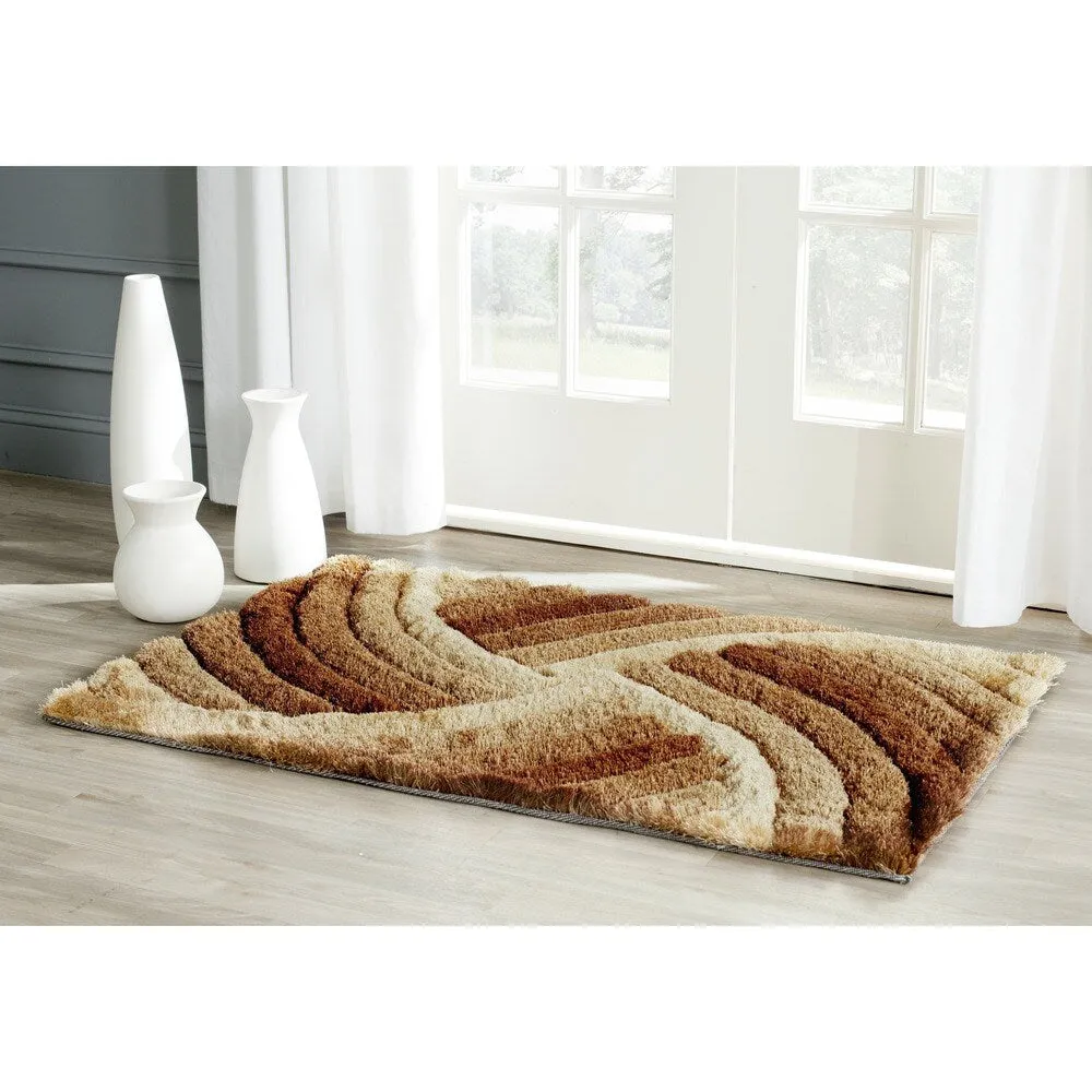 SAFAVIEH Dorena Handmade 3D Shag Rug