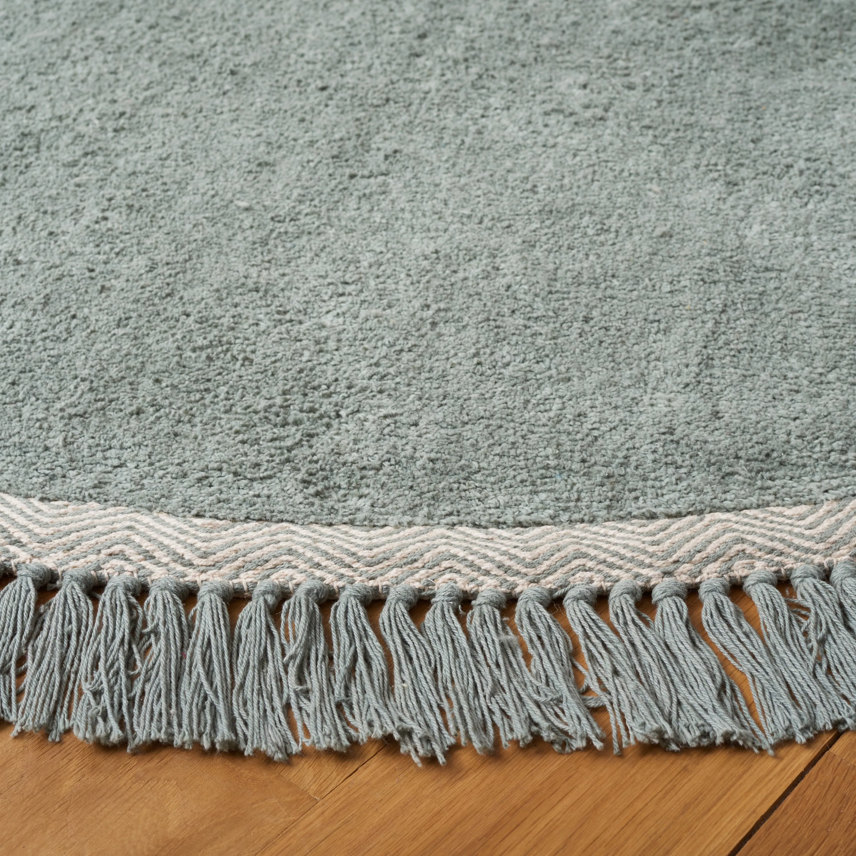 SAFAVIEH Easy Care Machine Washable Devyani Tassel Rug