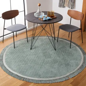 SAFAVIEH Easy Care Machine Washable Devyani Tassel Rug