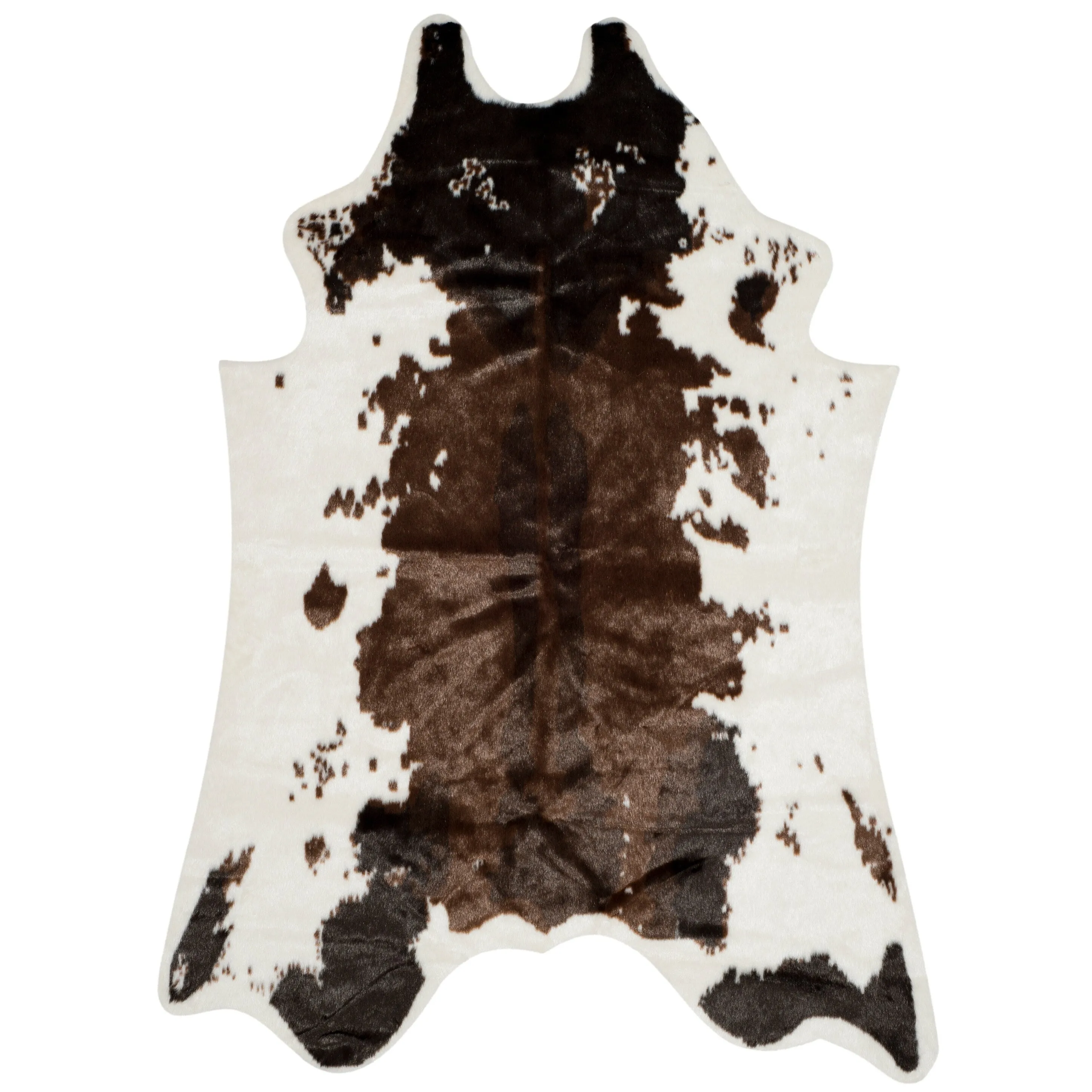 SAFAVIEH Faux Cow Hide Dawne Cabin & Lodge Rug - Brown - 5' x 6' 7