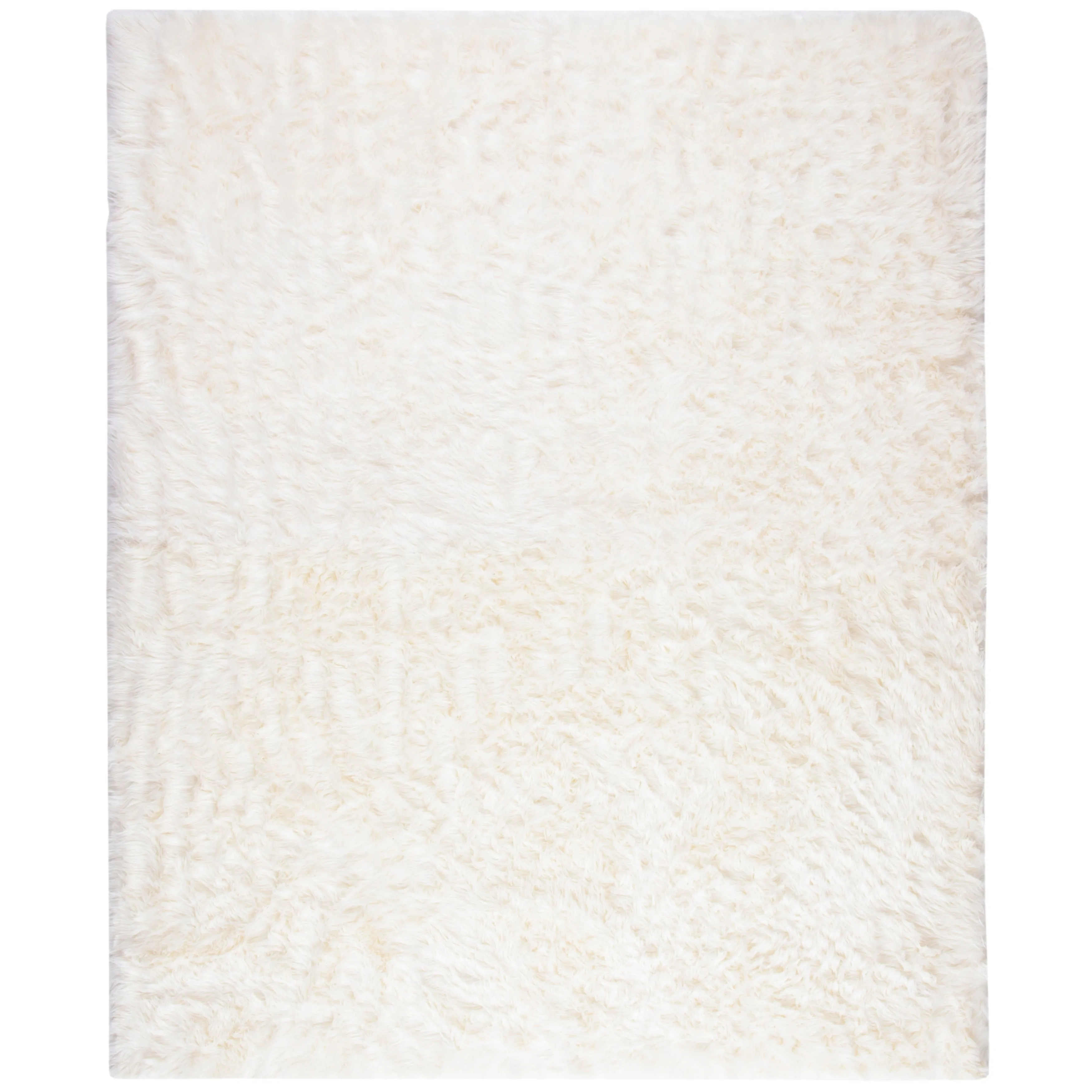 SAFAVIEH Faux Sheep Silke Skin 2.4-inch Thick Rug