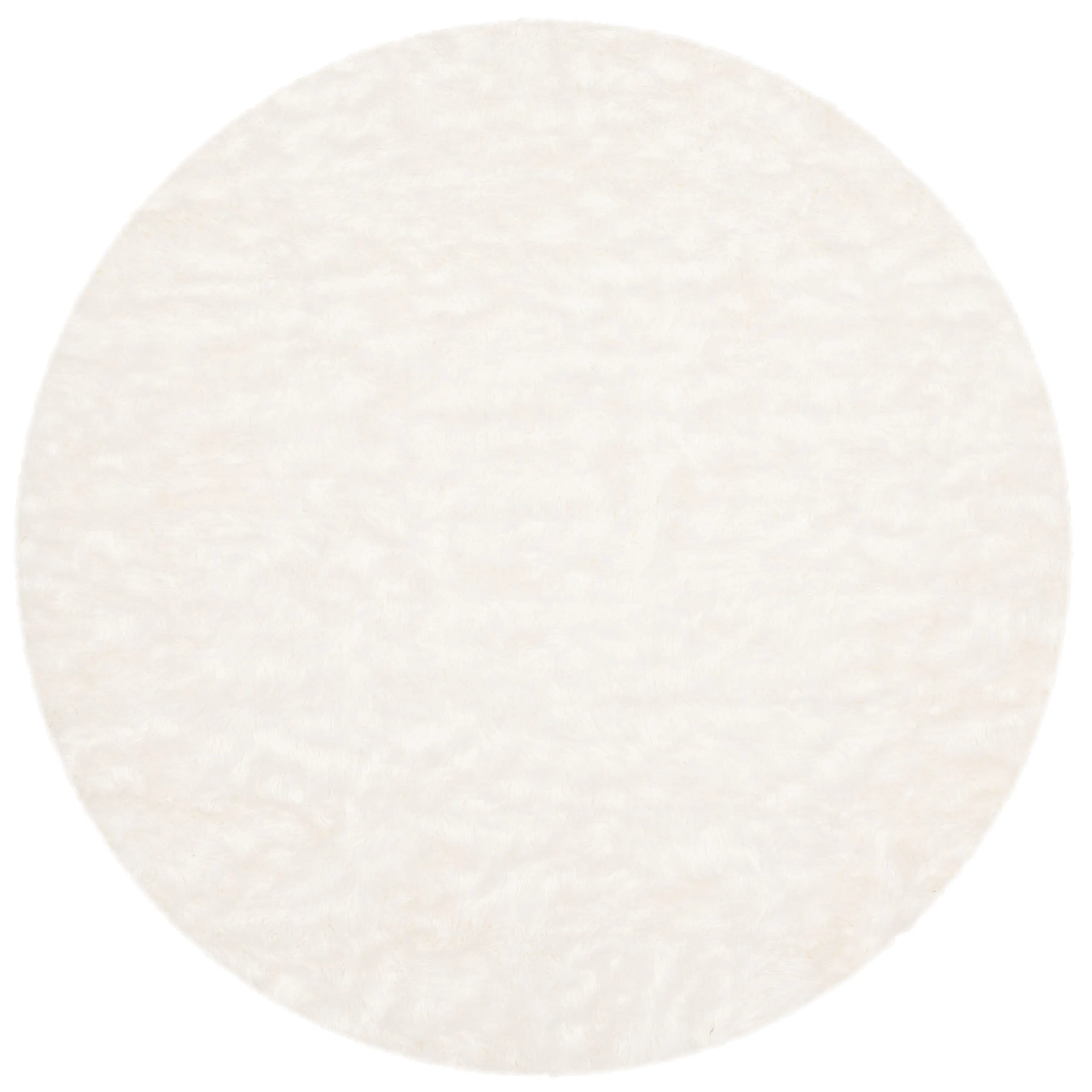 SAFAVIEH Faux Sheep Silke Skin 2.4-inch Thick Rug