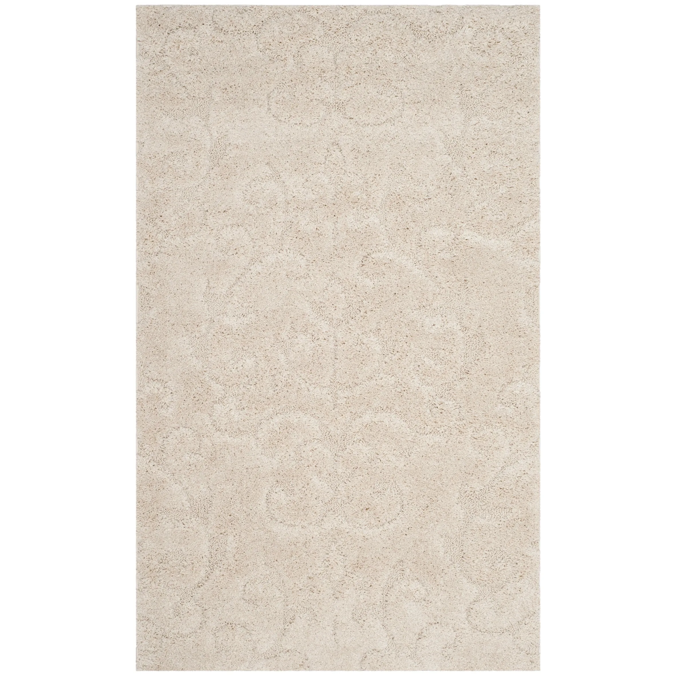 SAFAVIEH Florida Shag Tjabbe Scroll Area 1.2-inch Thick Rug