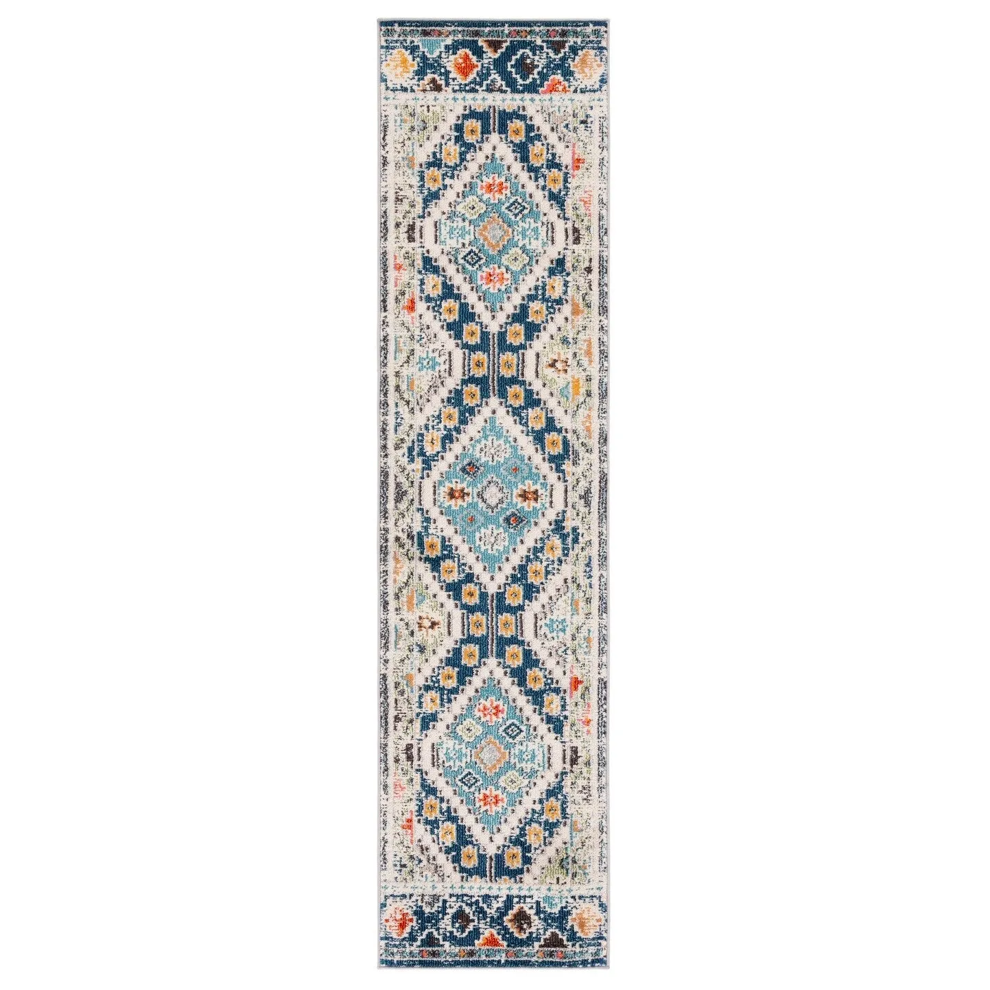 SAFAVIEH Fontana Shag Leftera Modern Abstract 2-inch Thick Rug