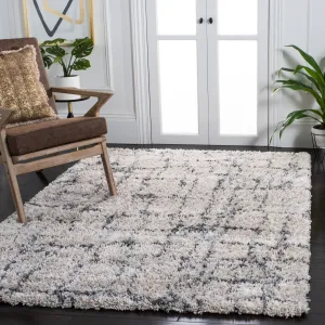 SAFAVIEH Fontana Shag Leftera Modern Abstract 2-inch Thick Rug