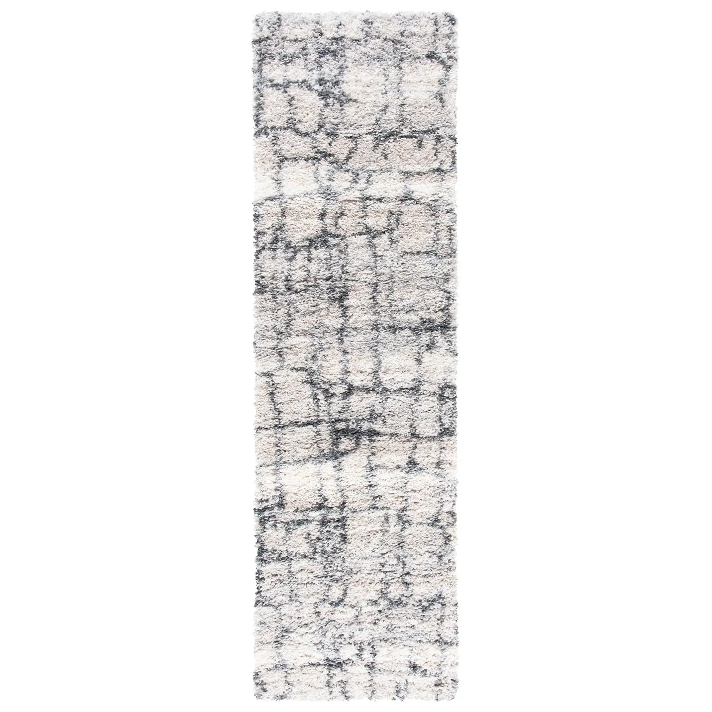 SAFAVIEH Fontana Shag Leftera Modern Abstract 2-inch Thick Rug