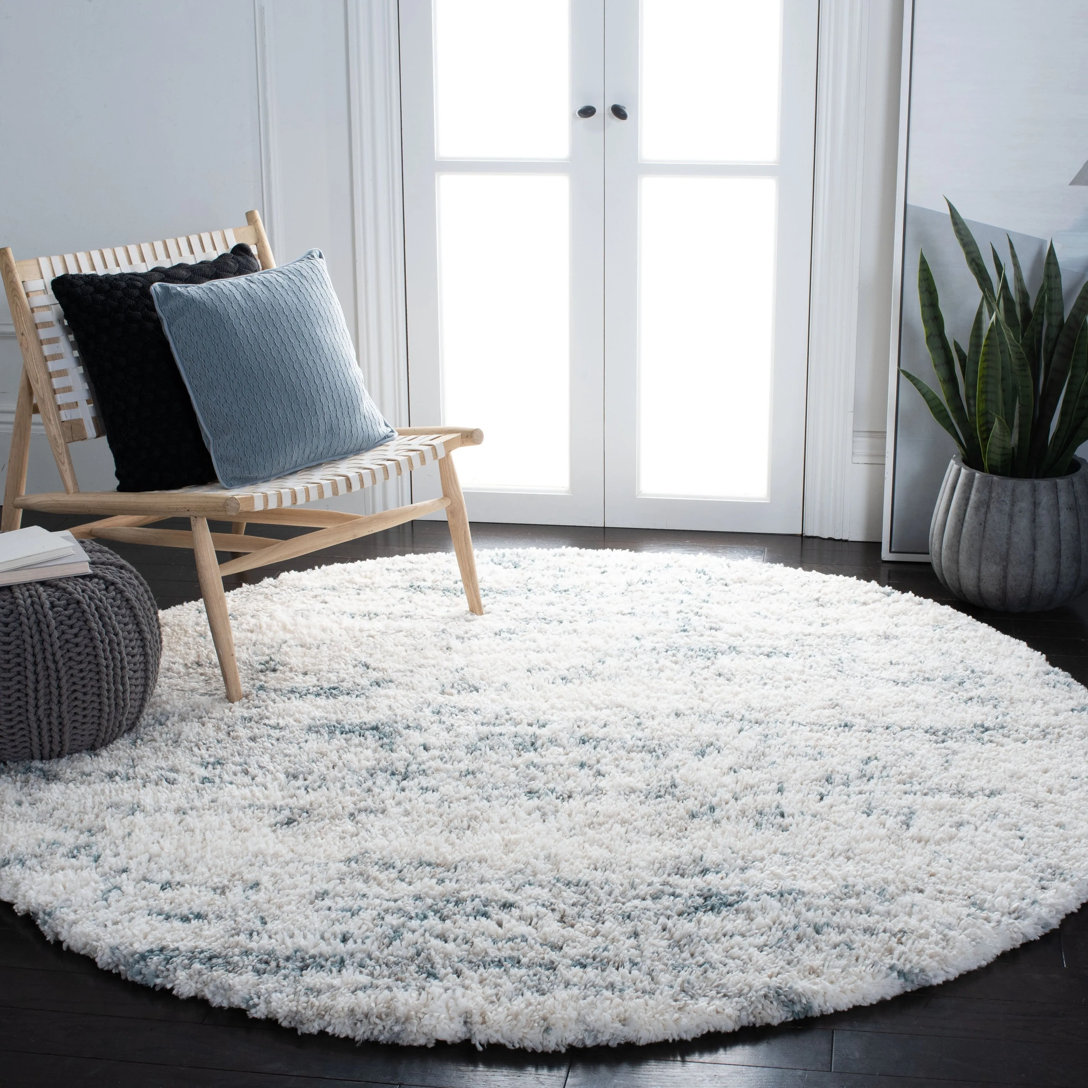 SAFAVIEH Fontana Shag Sadet Modern Abstract 2-inch Thick Rug