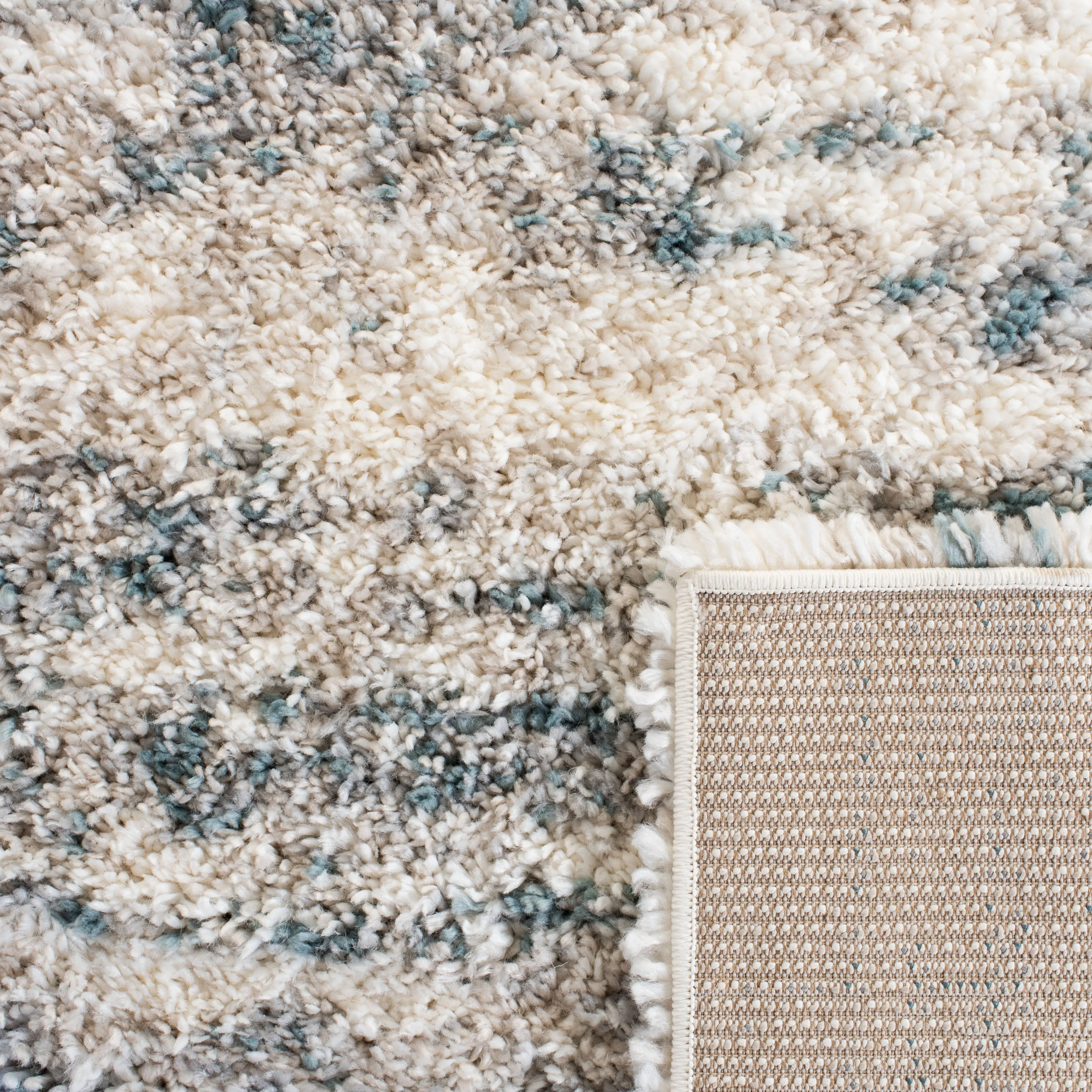 SAFAVIEH Fontana Shag Sadet Modern Abstract 2-inch Thick Rug