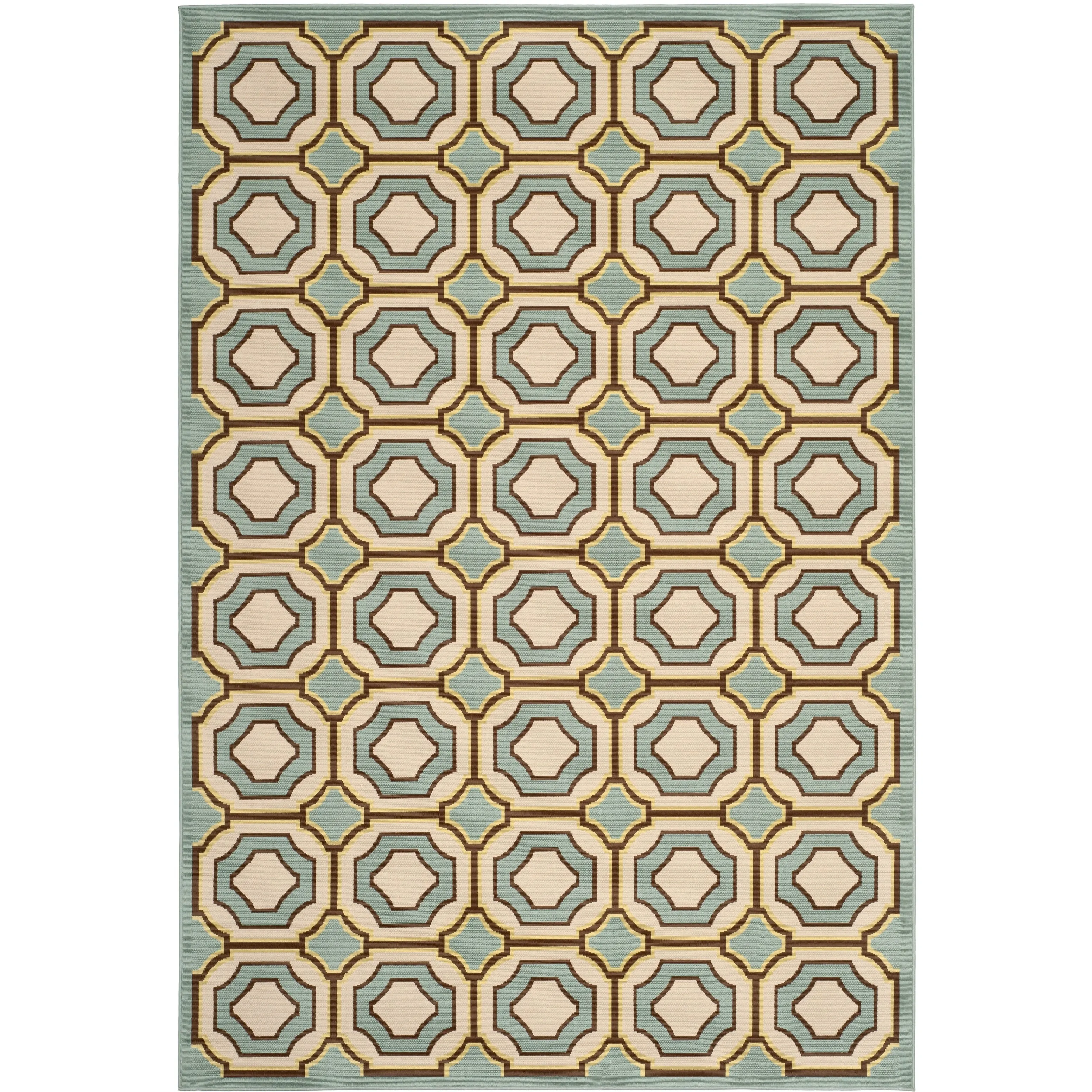 SAFAVIEH Hampton Izat Modern Indoor/ Outdoor Waterproof Patio Backyard