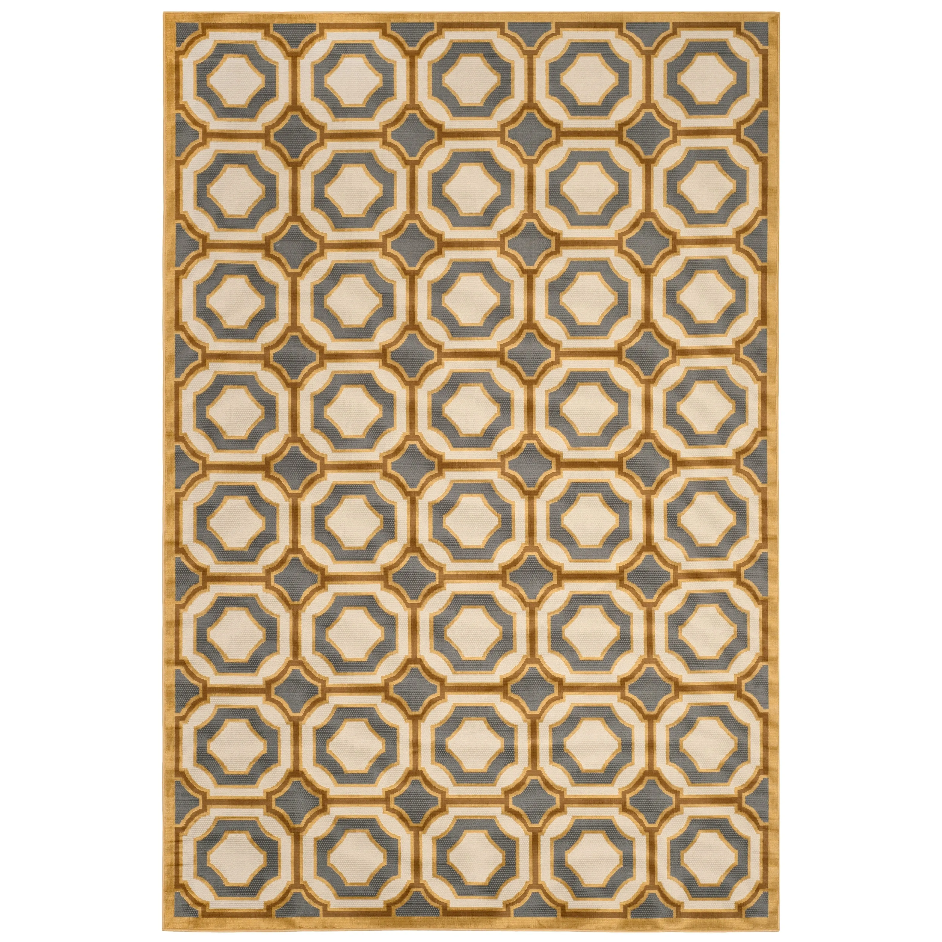 SAFAVIEH Hampton Izat Modern Indoor/ Outdoor Waterproof Patio Backyard