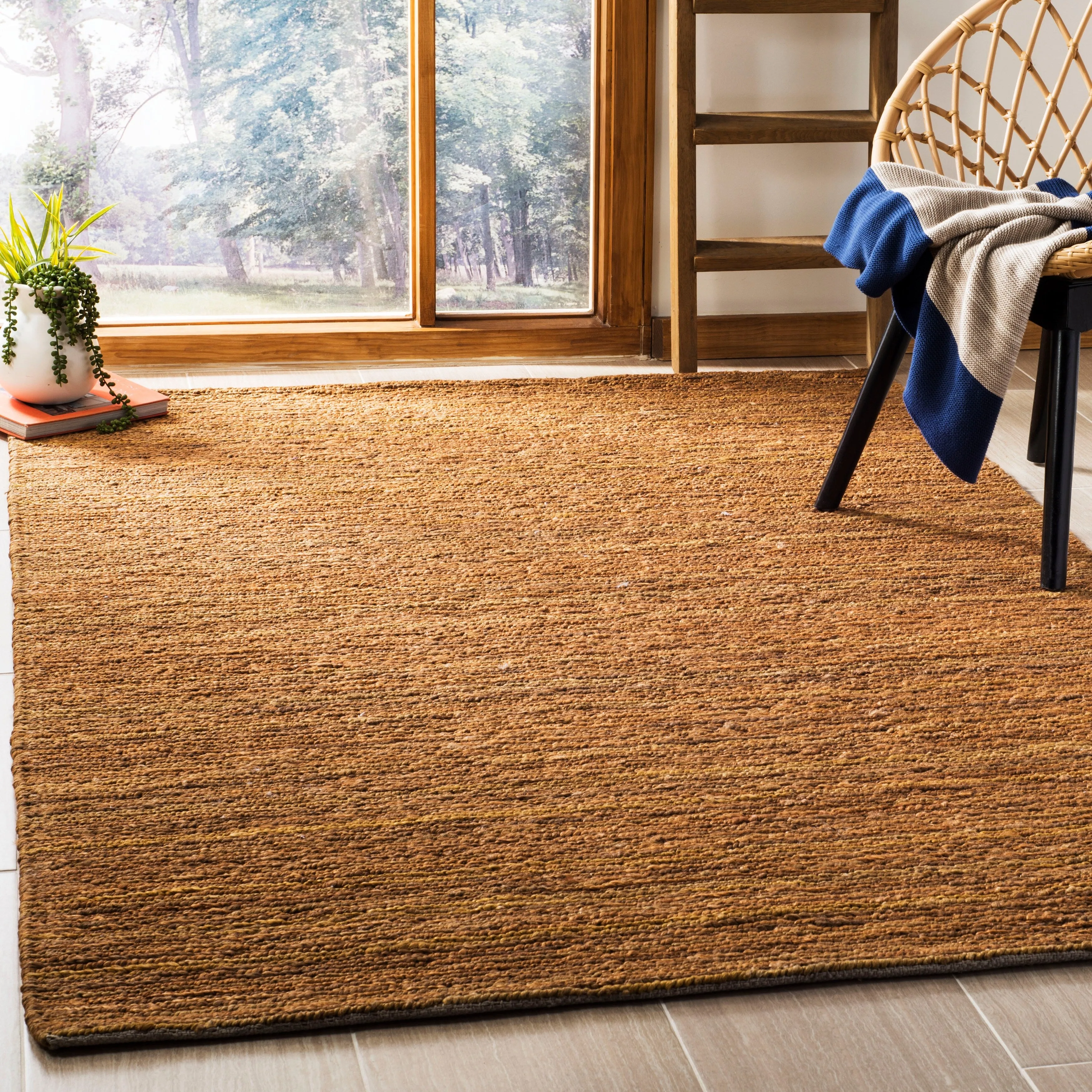 SAFAVIEH Hand-knotted Organica Valma Casual Jute Rug