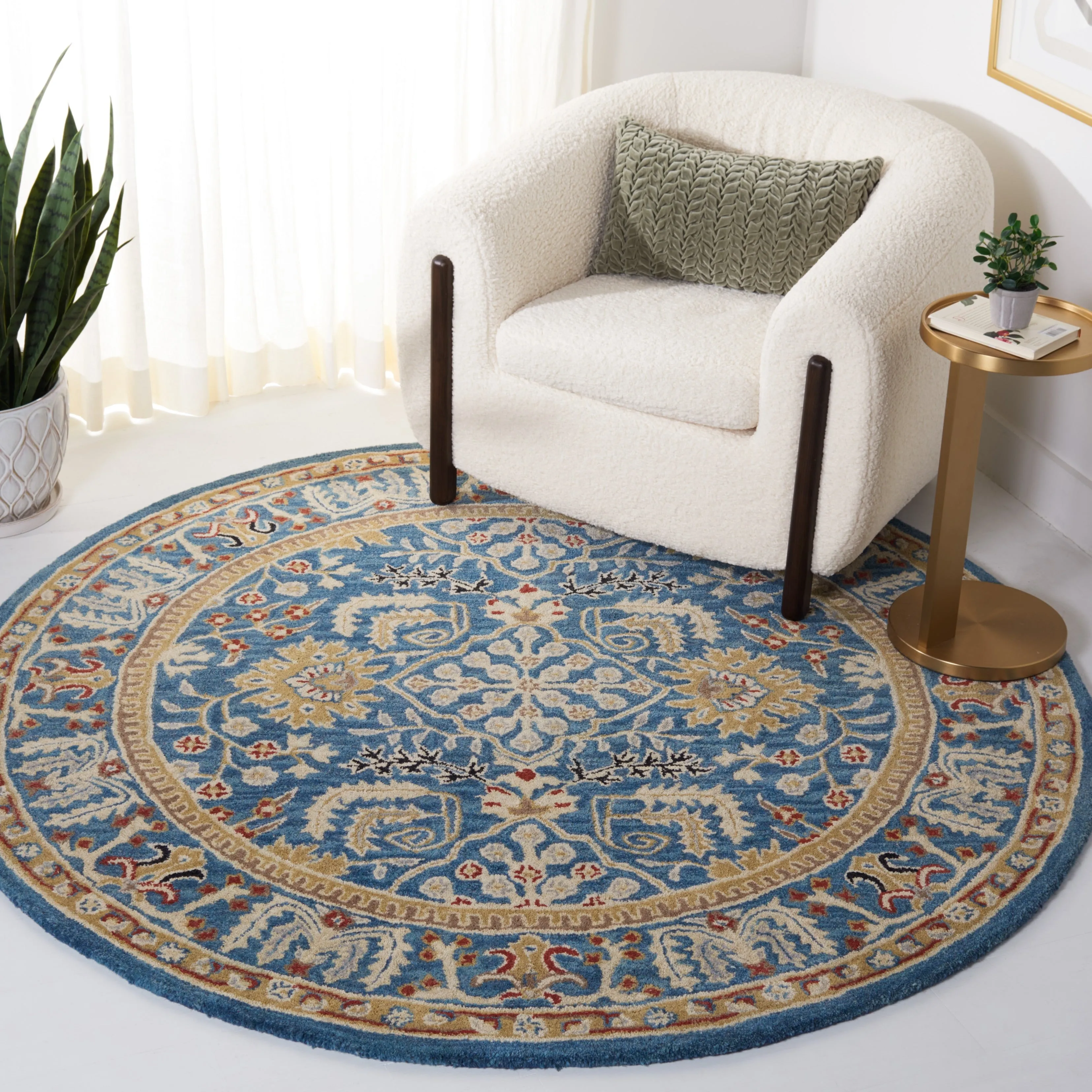 SAFAVIEH Handmade Antiquity Mirosava Traditional Oriental Wool Rug