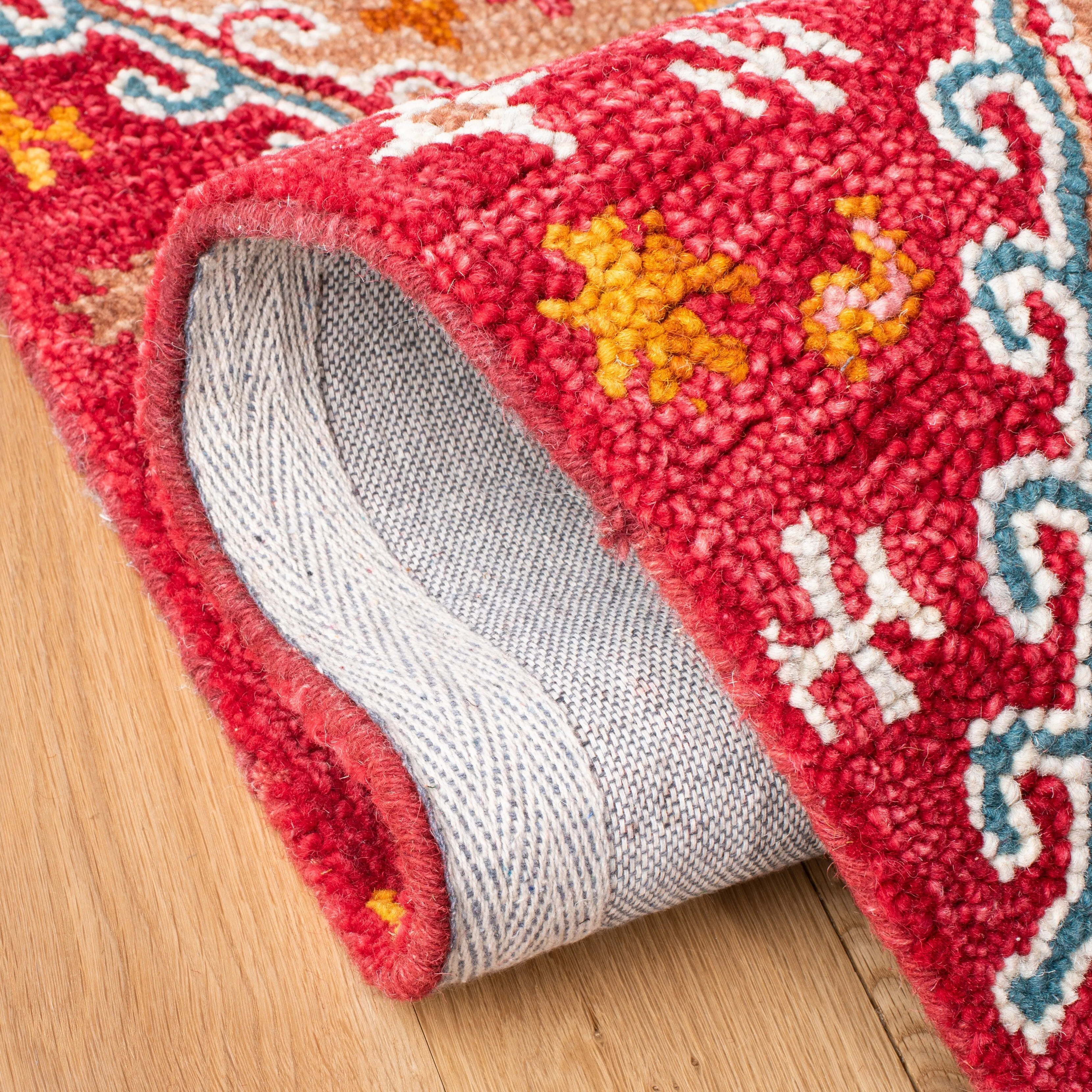 SAFAVIEH Handmade Aspen Gislina Moroccan Boho Wool Rug