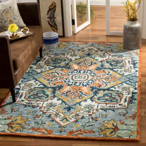 SAFAVIEH Handmade Aspen Hagar Boho Medallion Wool Rug