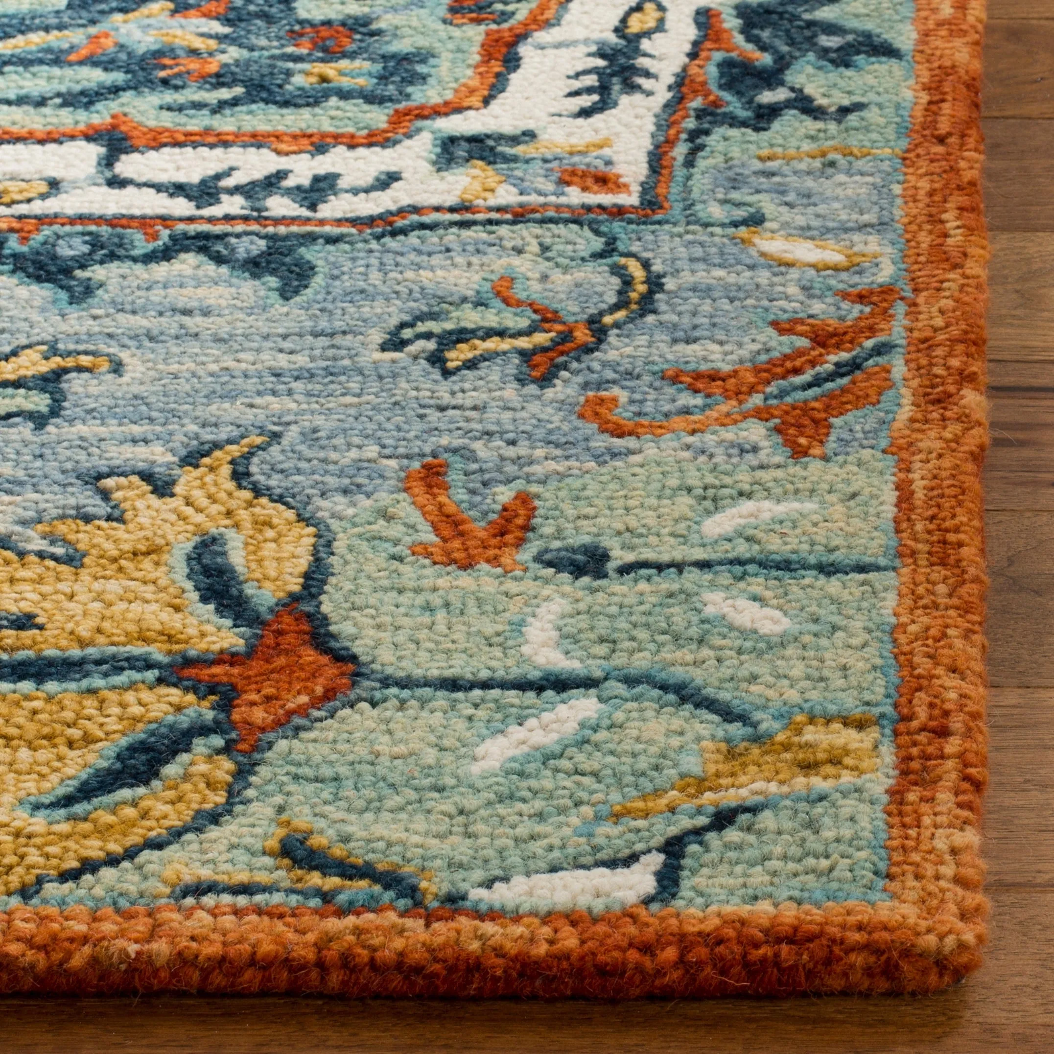 SAFAVIEH Handmade Aspen Hagar Boho Medallion Wool Rug