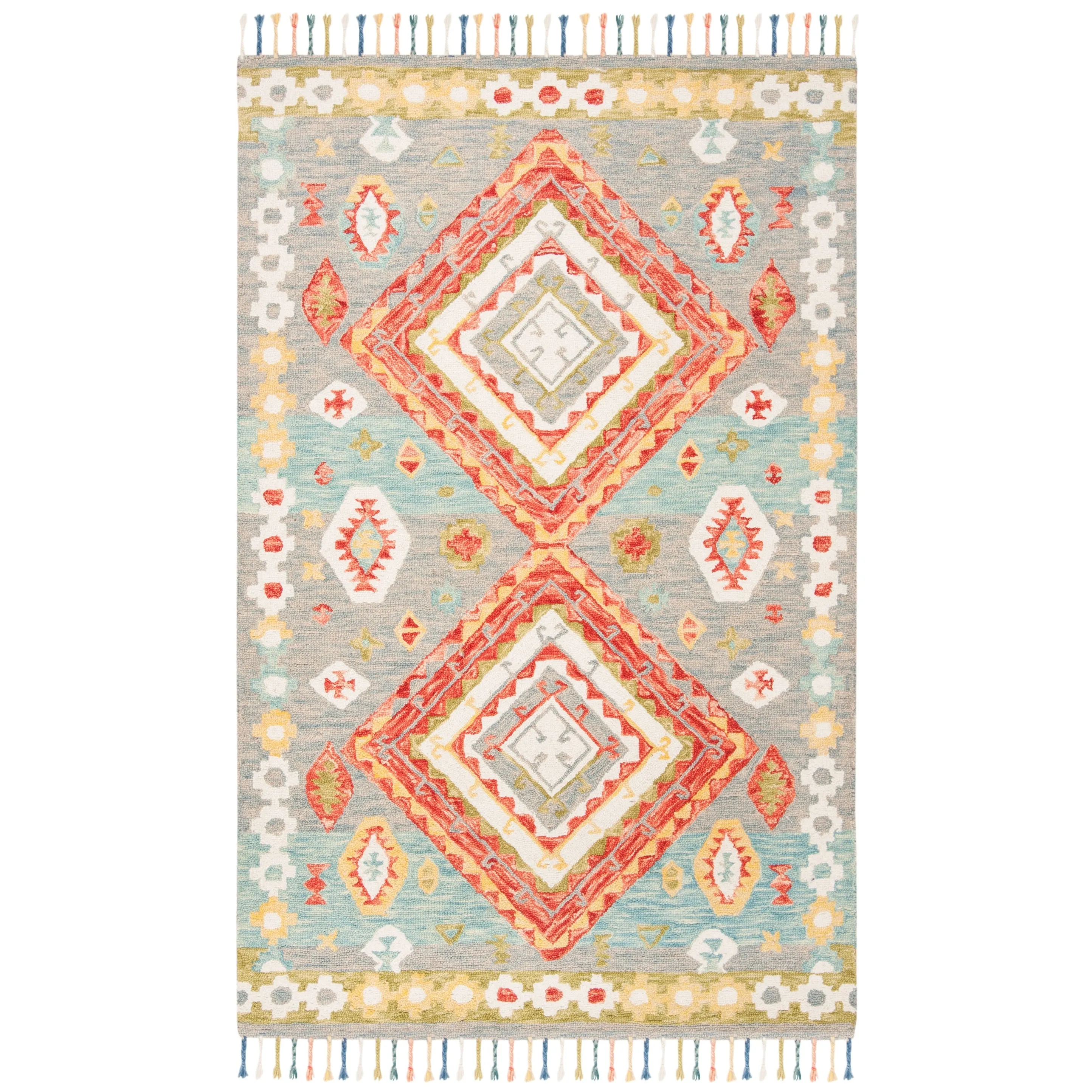 SAFAVIEH Handmade Aspen Impi & Eclectic Tribal Wool Rug