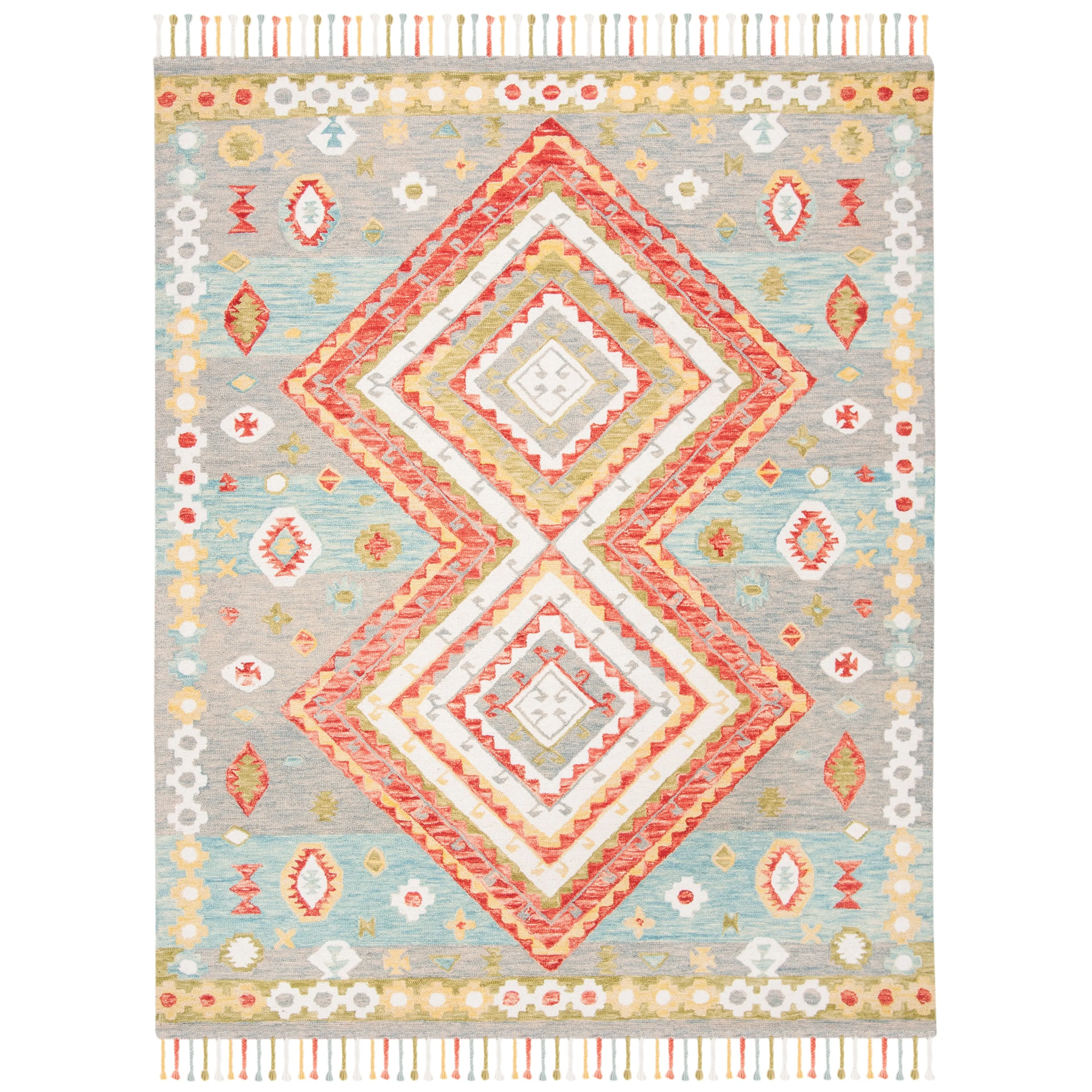 SAFAVIEH Handmade Aspen Impi & Eclectic Tribal Wool Rug