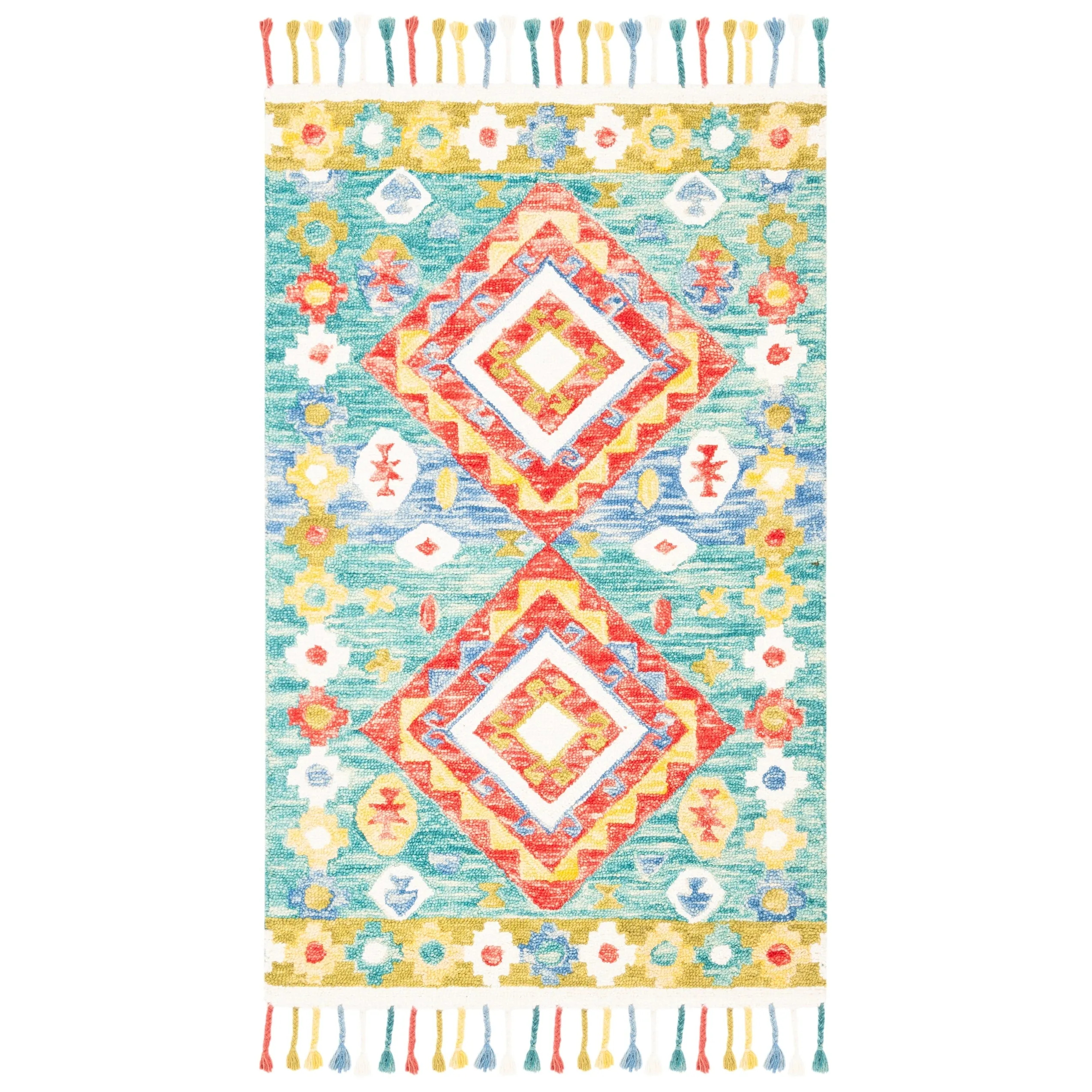 SAFAVIEH Handmade Aspen Impi & Eclectic Tribal Wool Rug