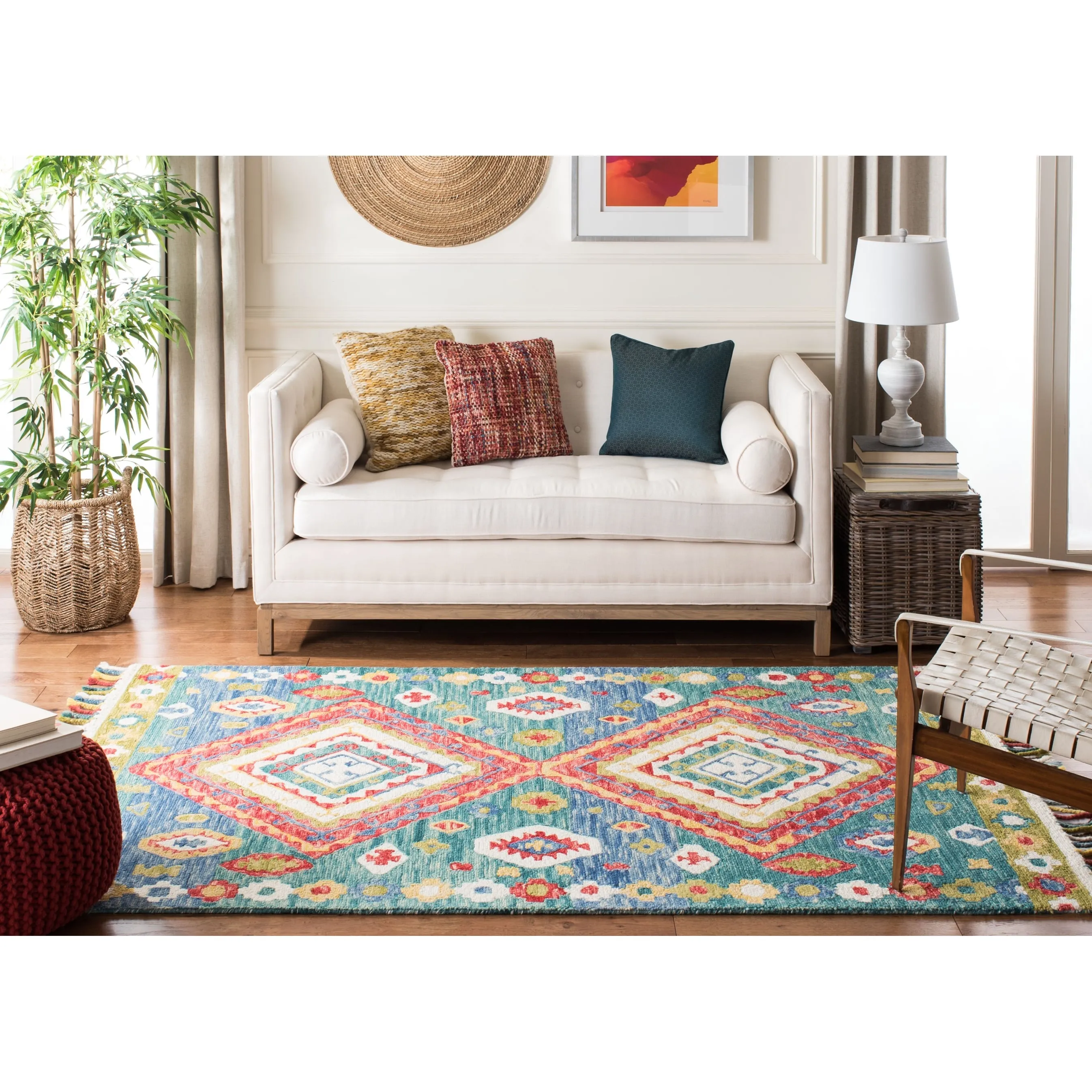 SAFAVIEH Handmade Aspen Impi & Eclectic Tribal Wool Rug