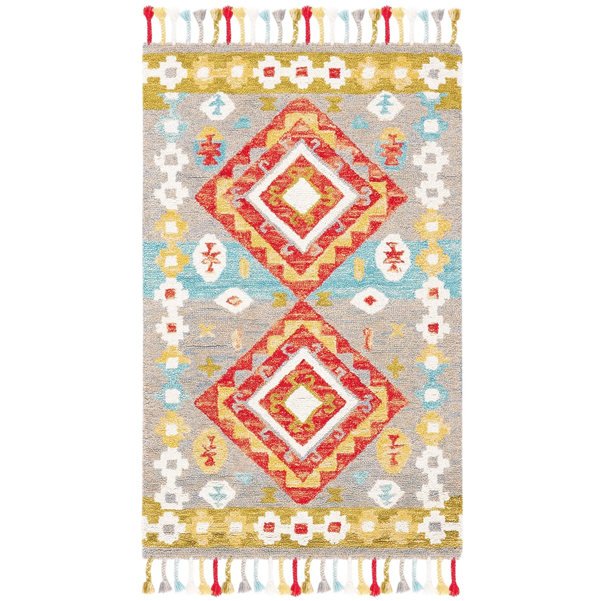 SAFAVIEH Handmade Aspen Impi & Eclectic Tribal Wool Rug