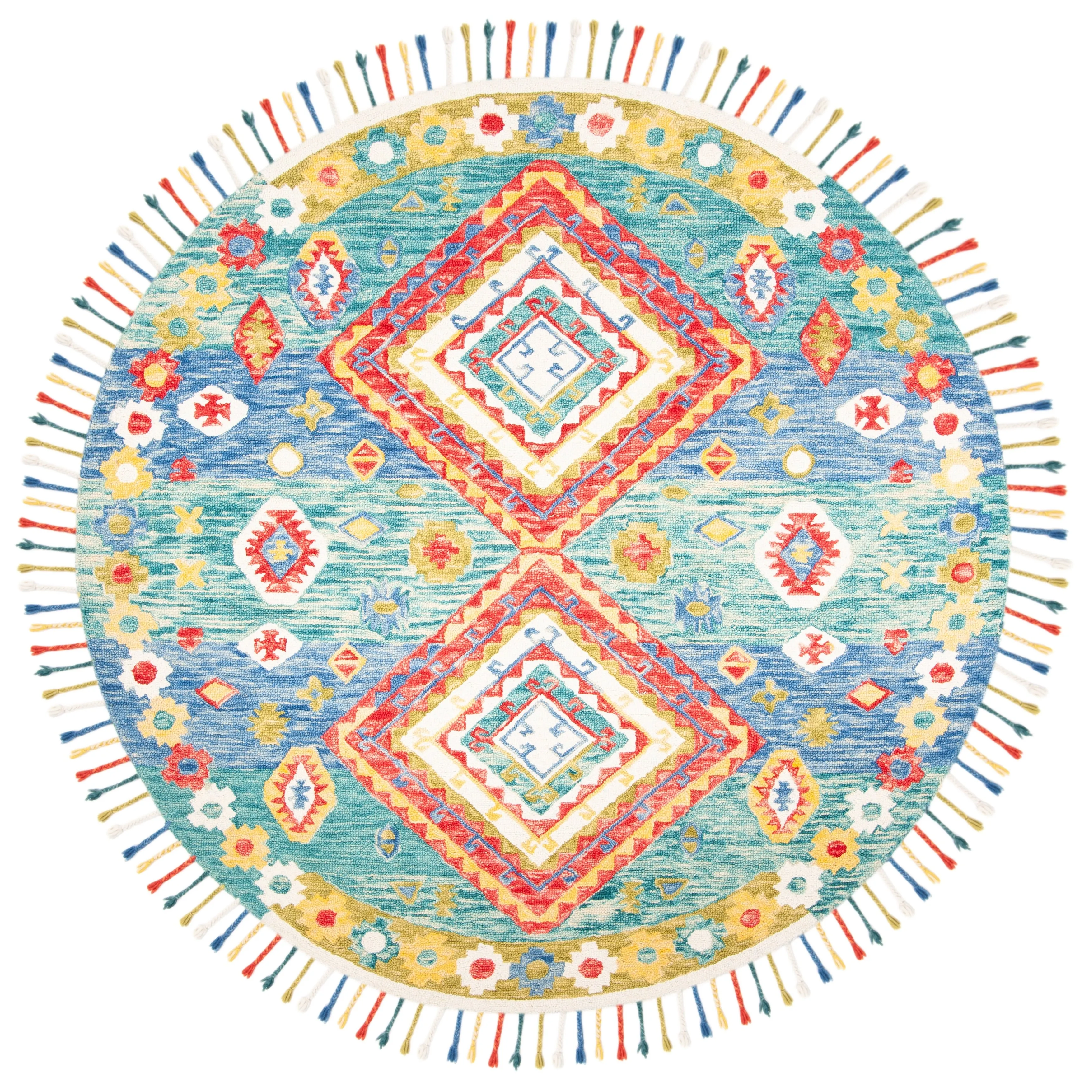 SAFAVIEH Handmade Aspen Impi & Eclectic Tribal Wool Rug