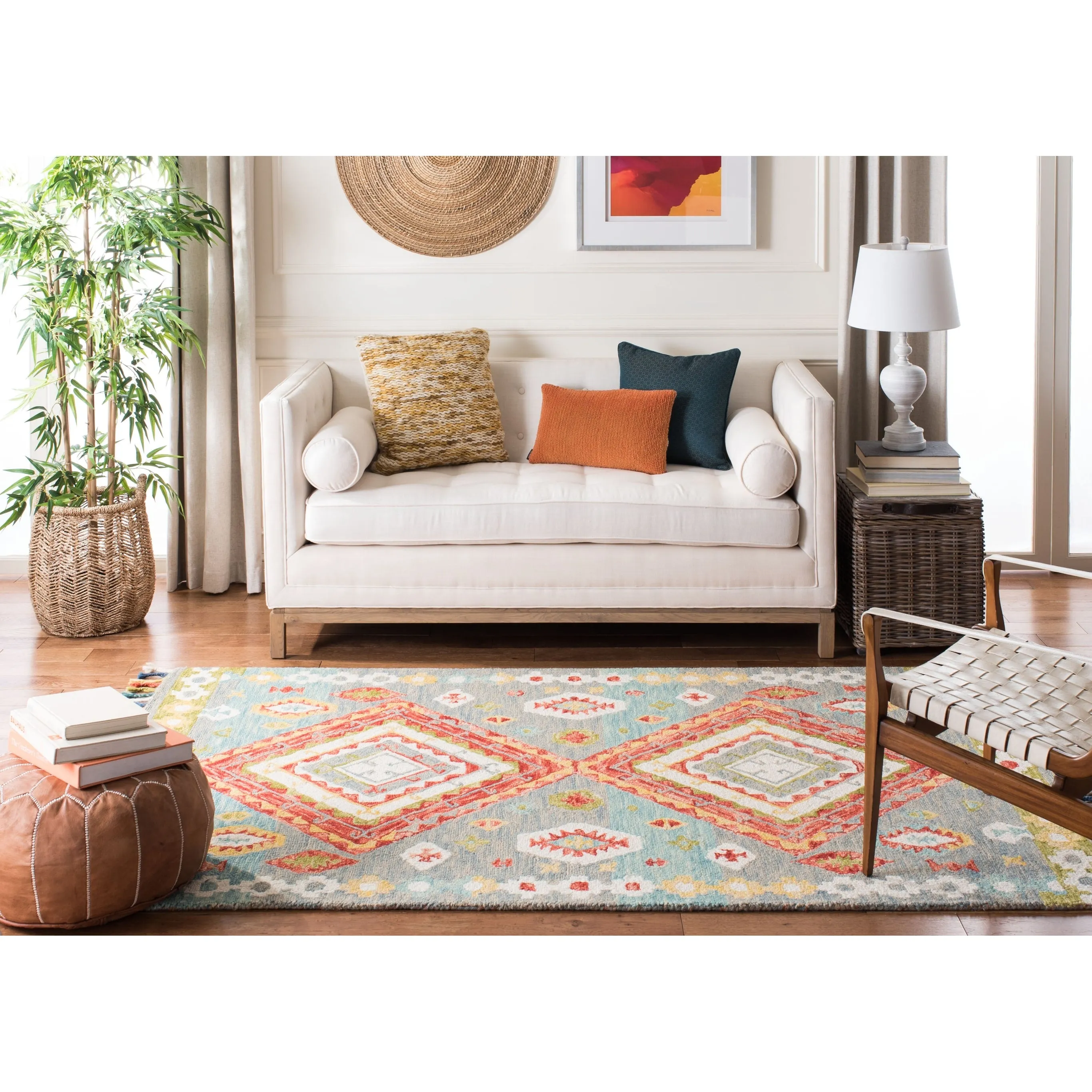 SAFAVIEH Handmade Aspen Impi & Eclectic Tribal Wool Rug