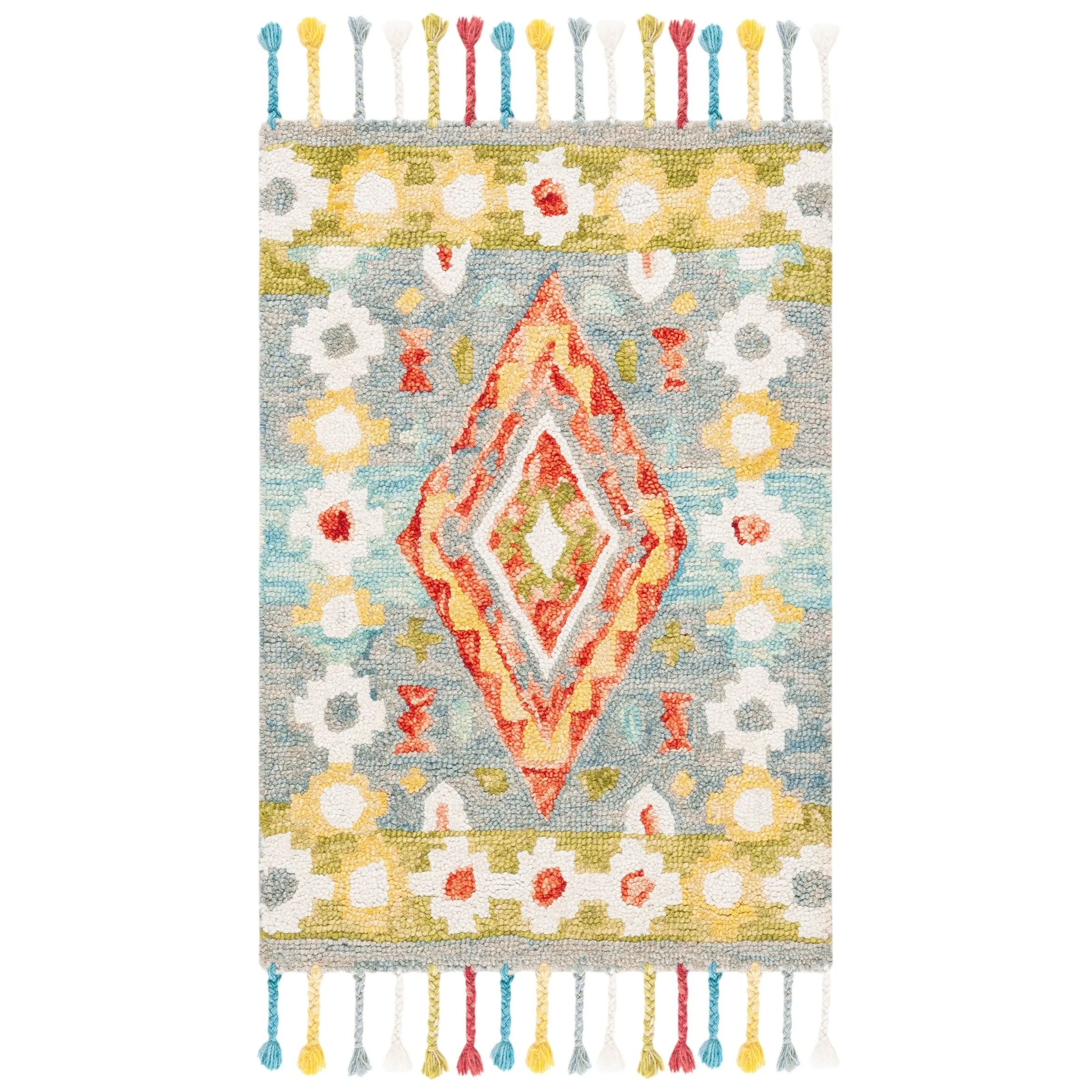 SAFAVIEH Handmade Aspen Impi & Eclectic Tribal Wool Rug