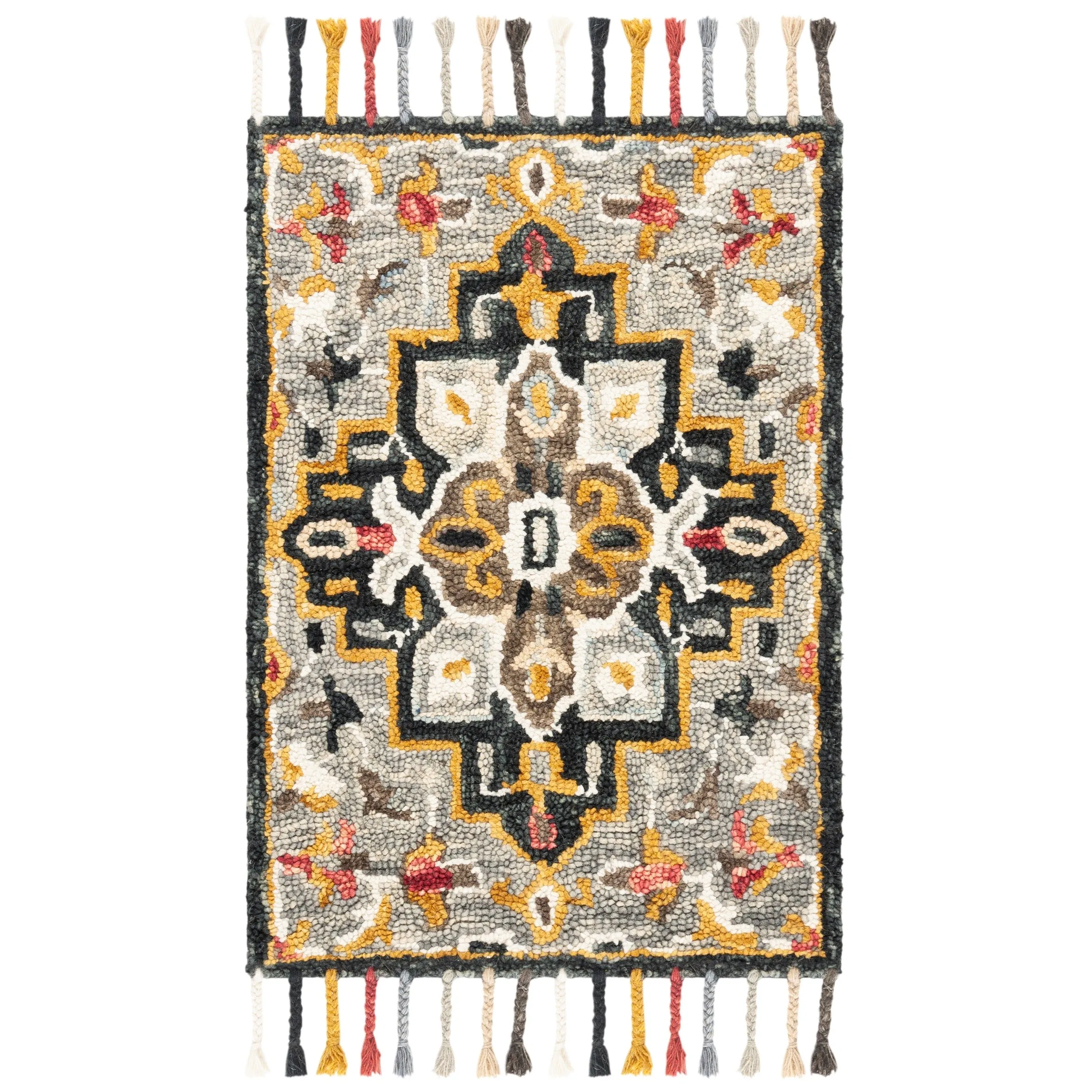 SAFAVIEH Handmade Aspen Olinta Boho Tribal Wool Rug